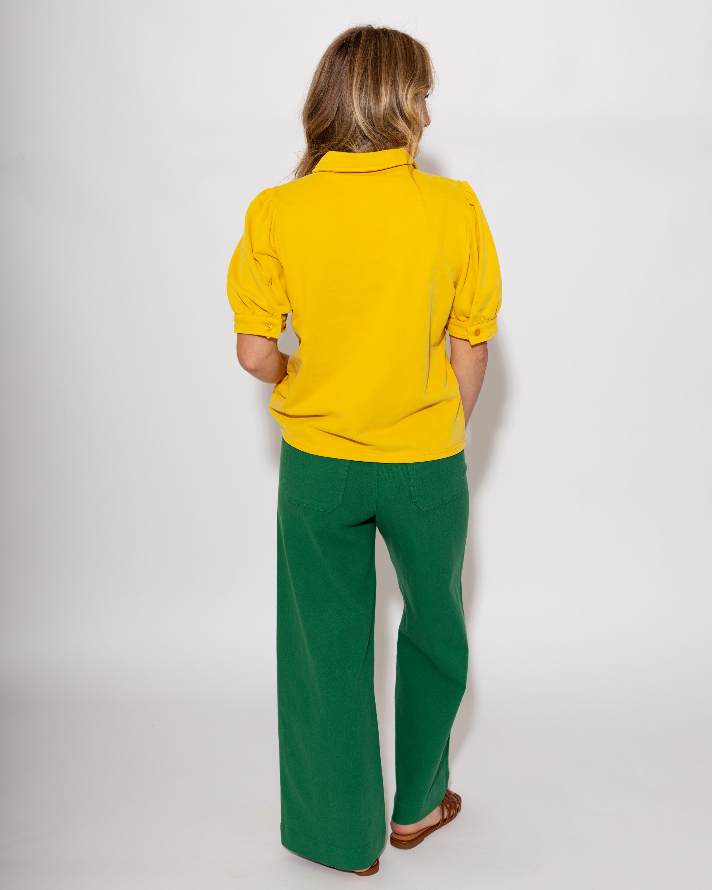 The Go-To Pant in Kelly Green