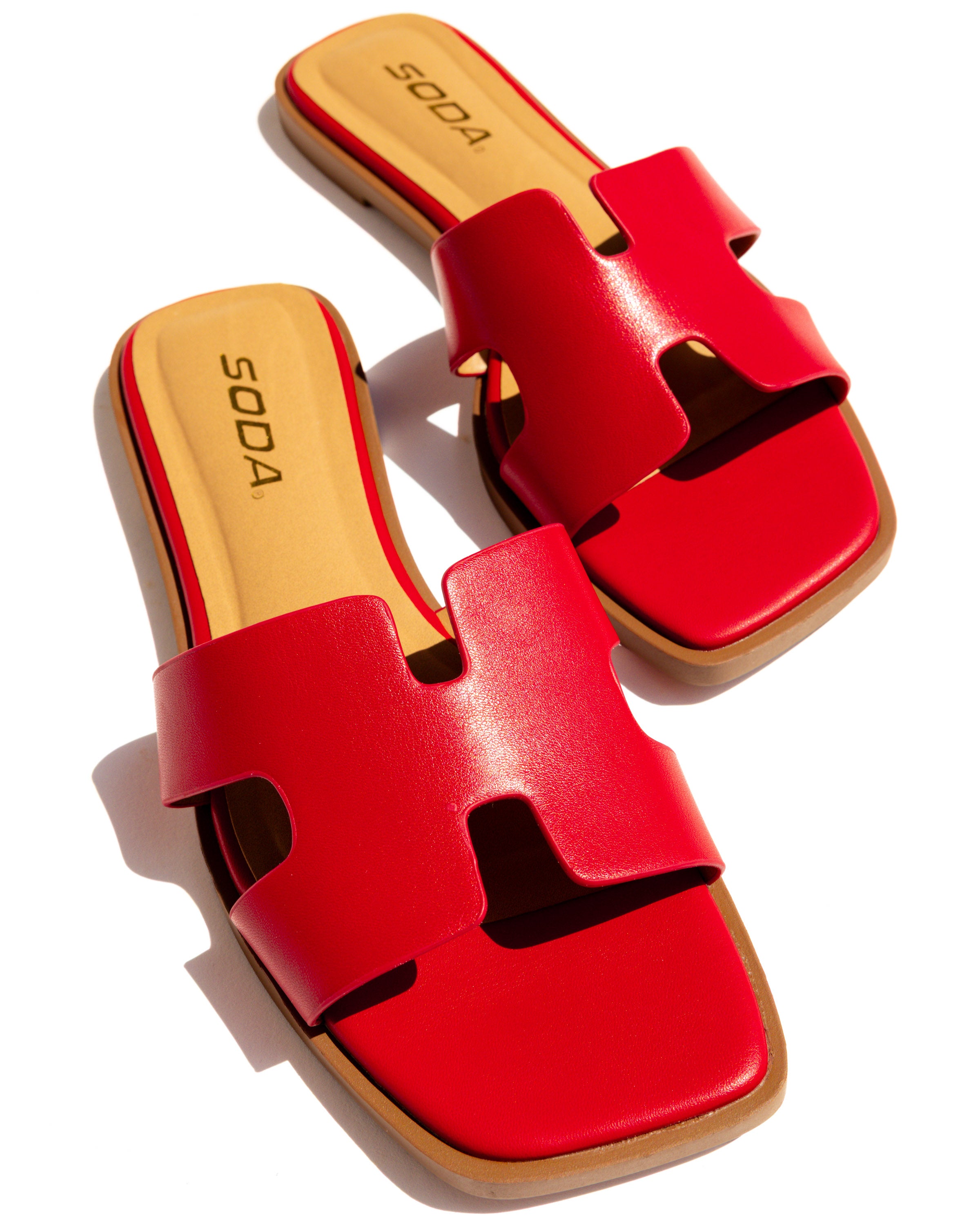 The Signature Slide in Red