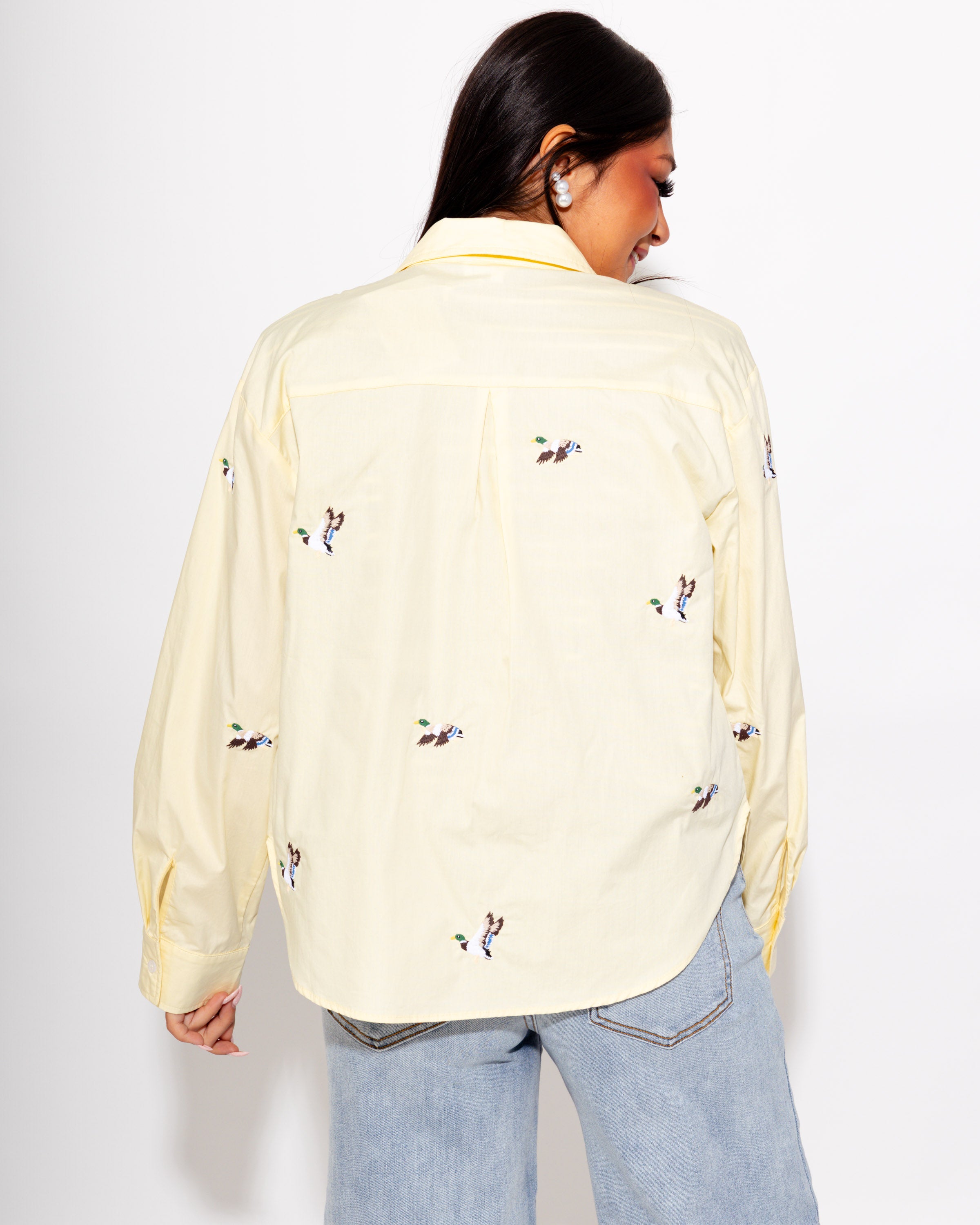 Duck Season Button Up Top