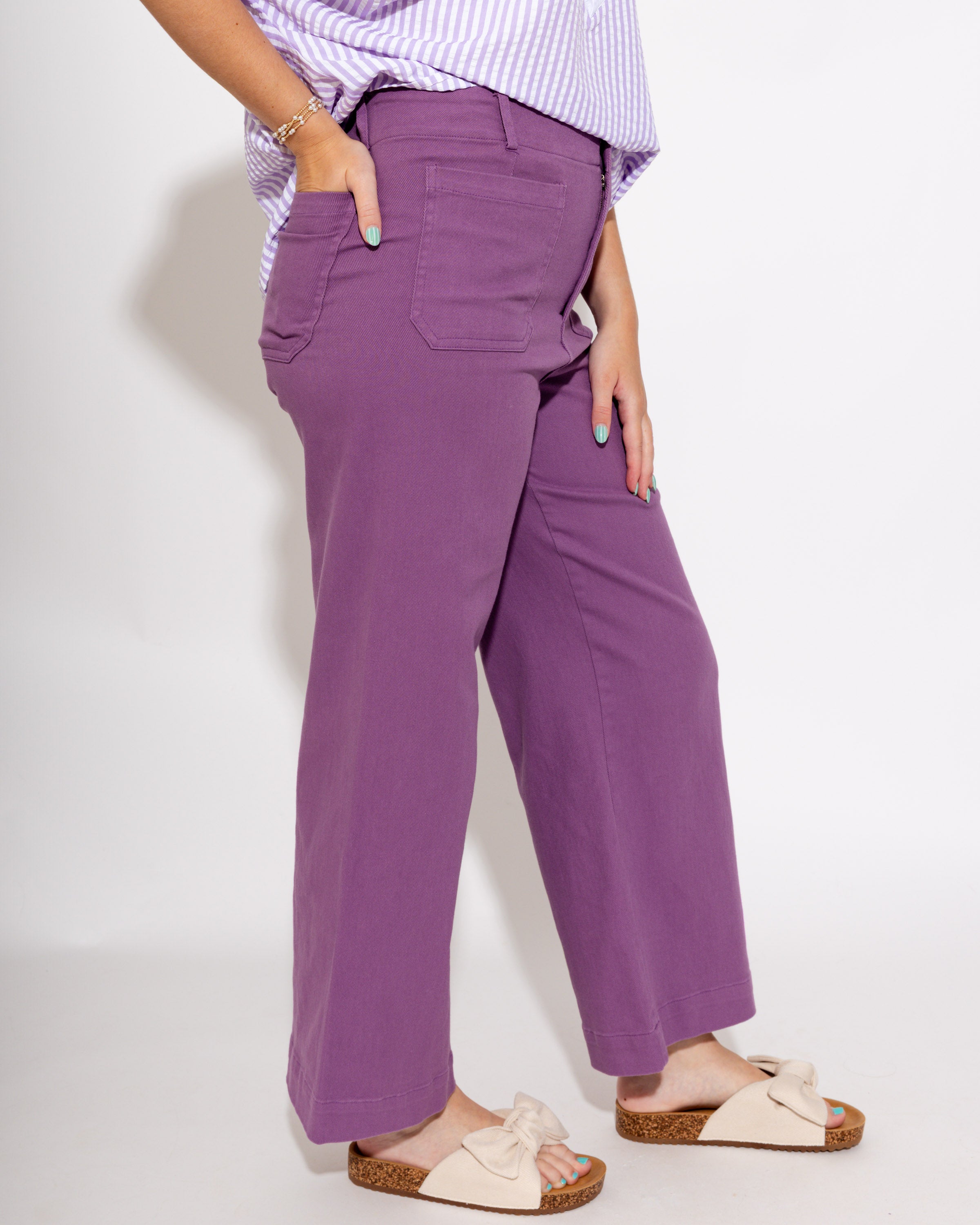 The Go-To Pant in Sugar Plum