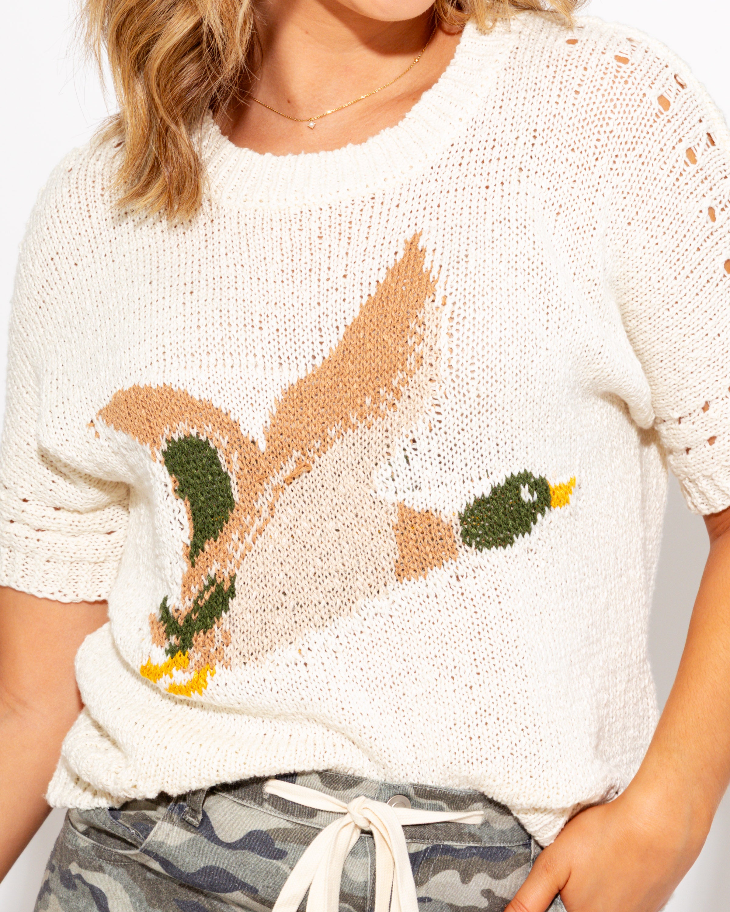 Duck Sweater Top