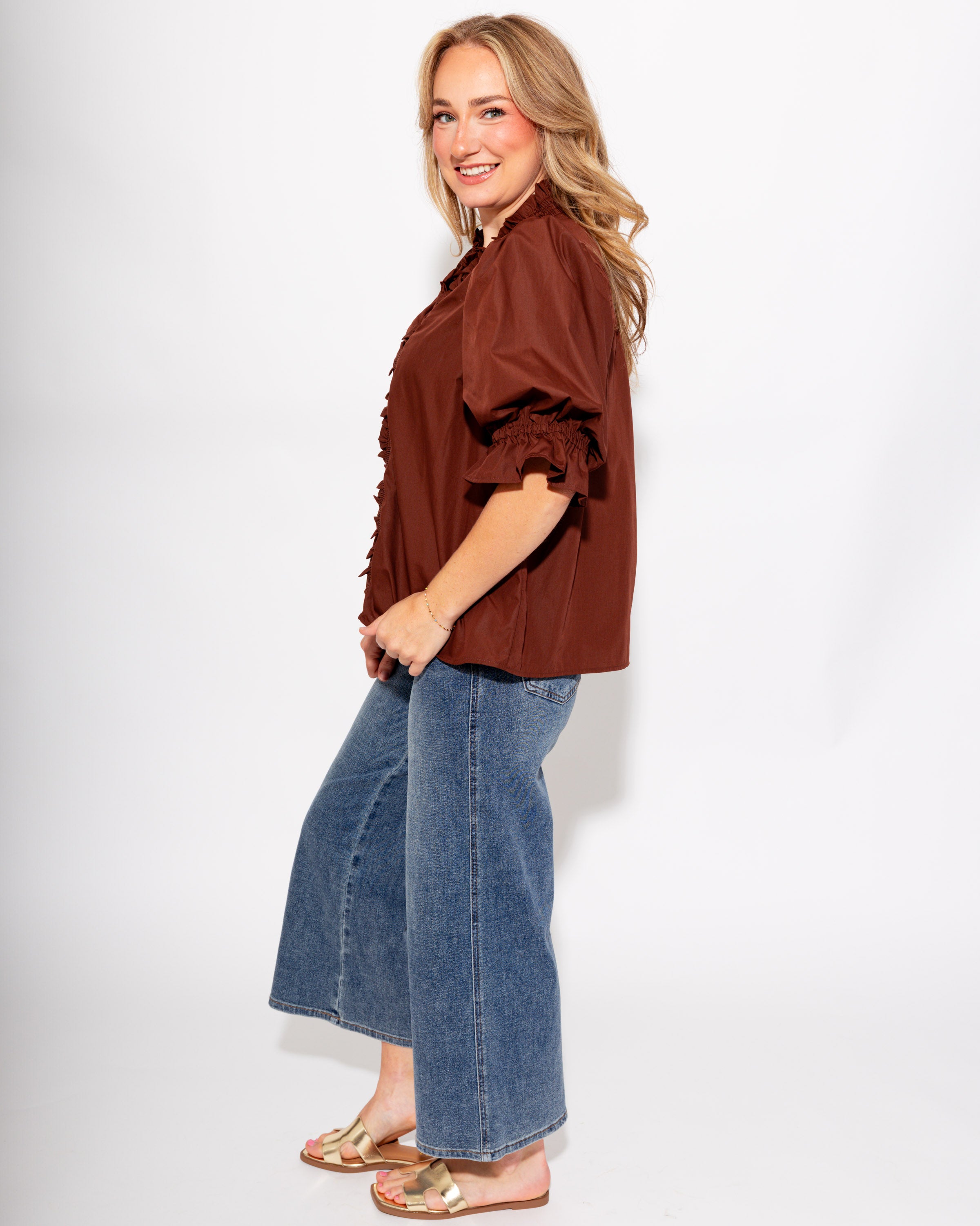 Judy Blue | Dottie High Rise Wide Crop Jeans