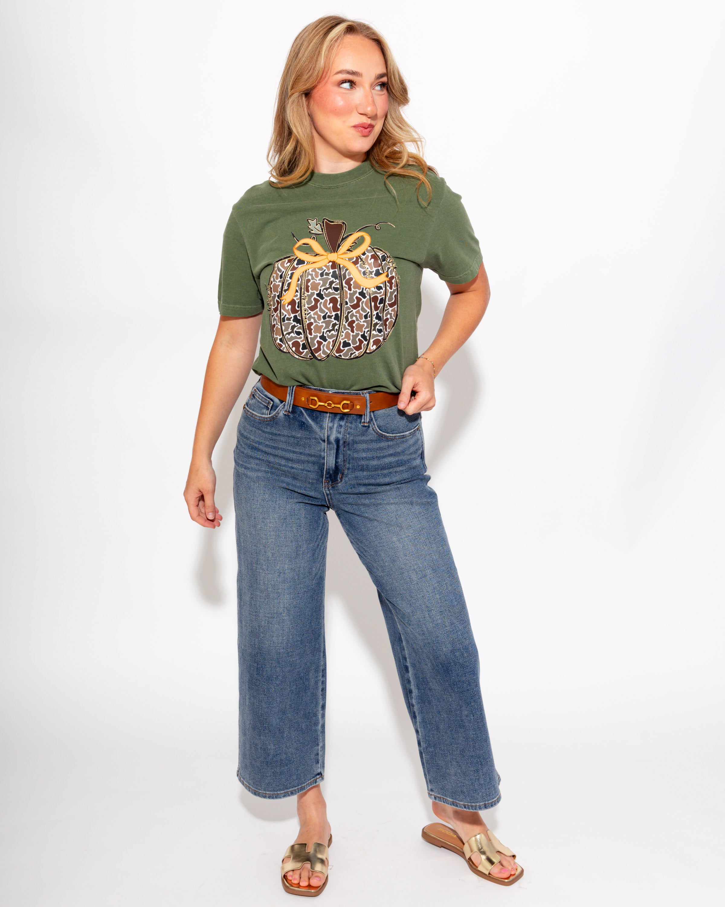 Camo Pumpkin Tee