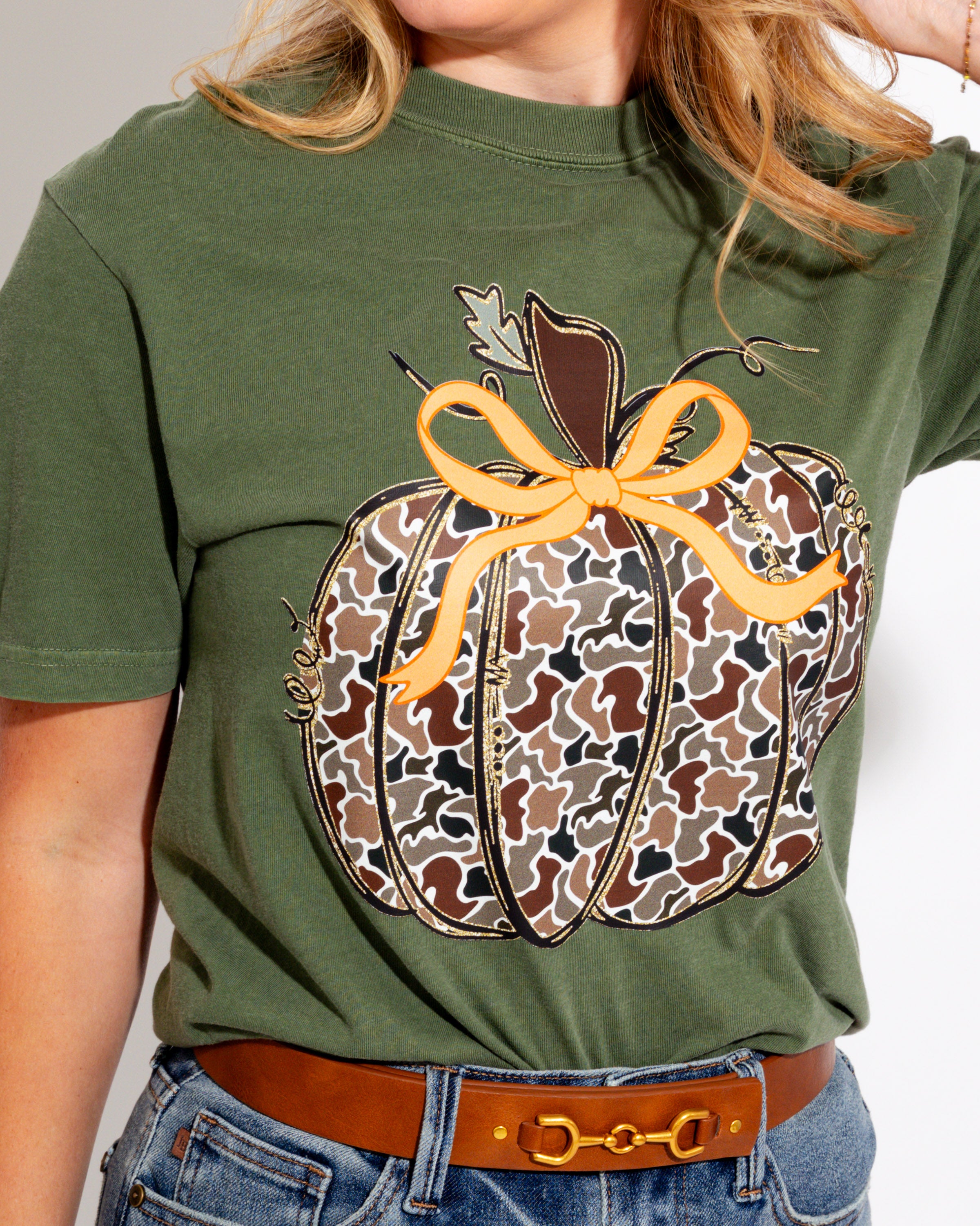 Camo Pumpkin Tee