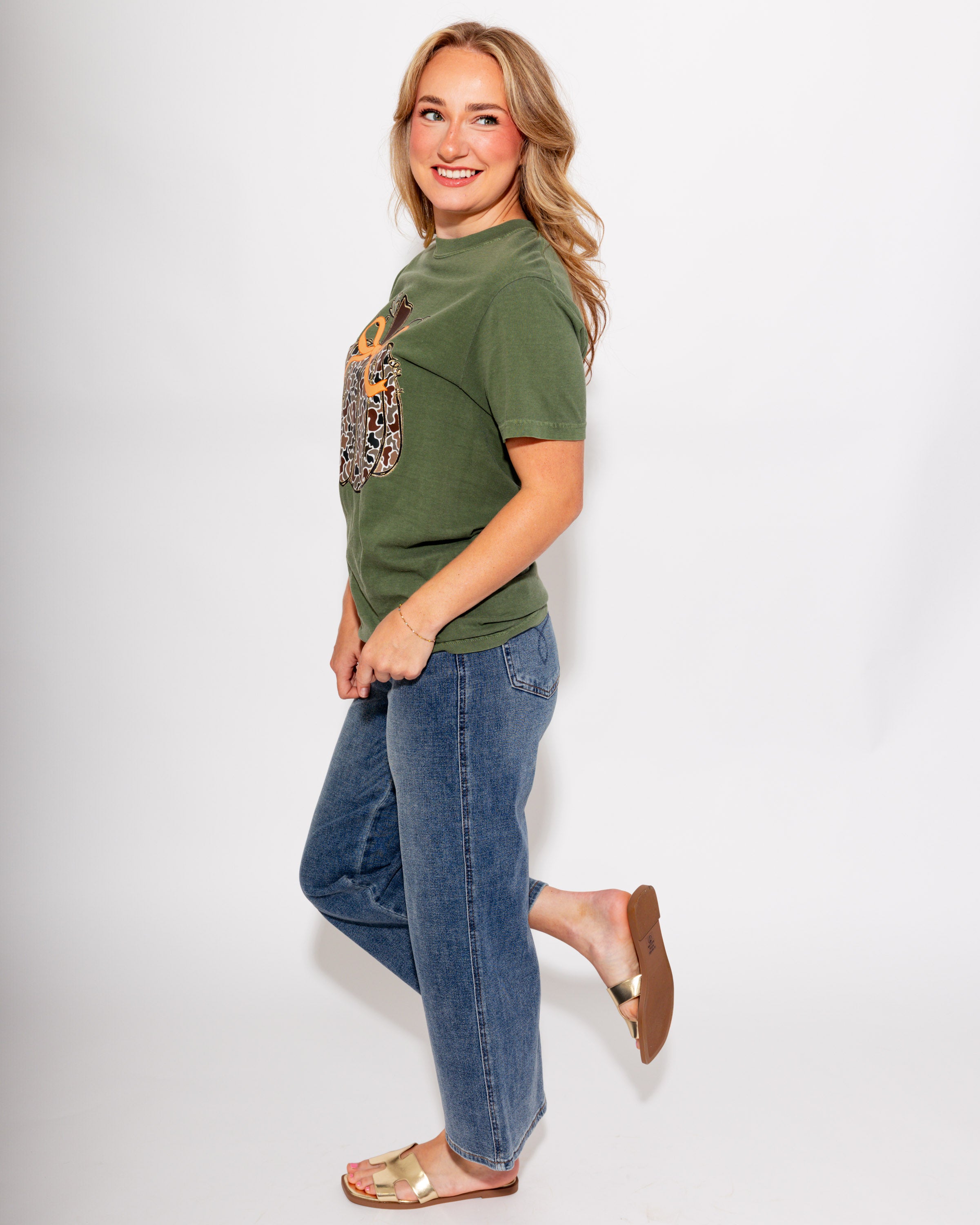 Camo Pumpkin Tee