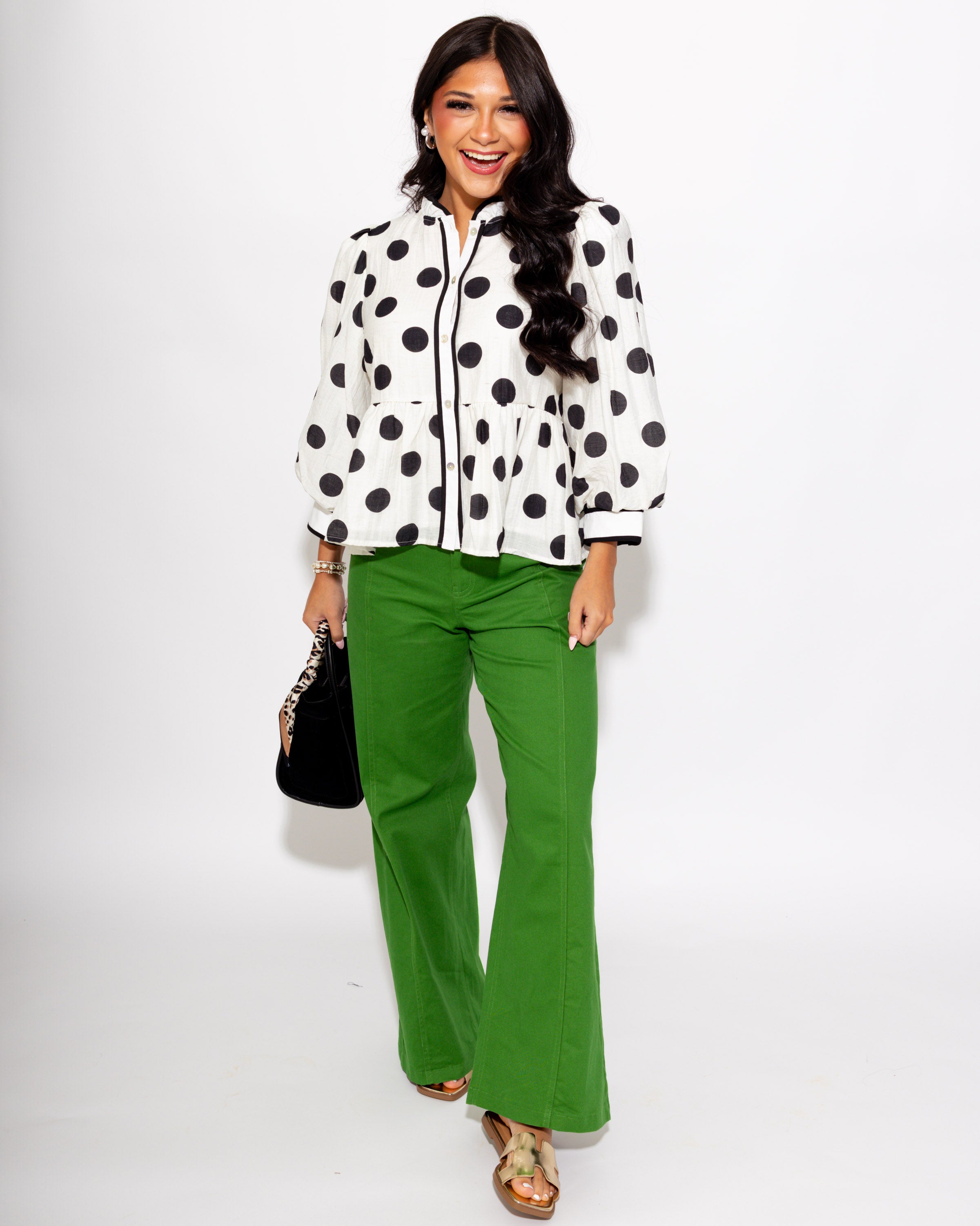 Modern High-Rise Wide-Leg Pants