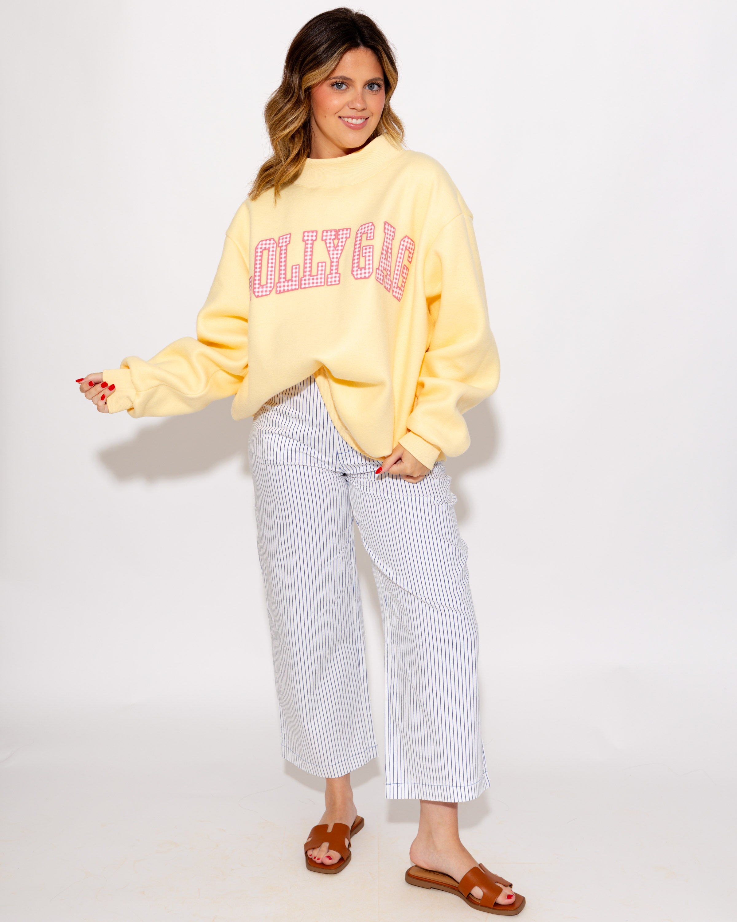 Dilly Dally/Lolly Gag Reversible Sweatshirt