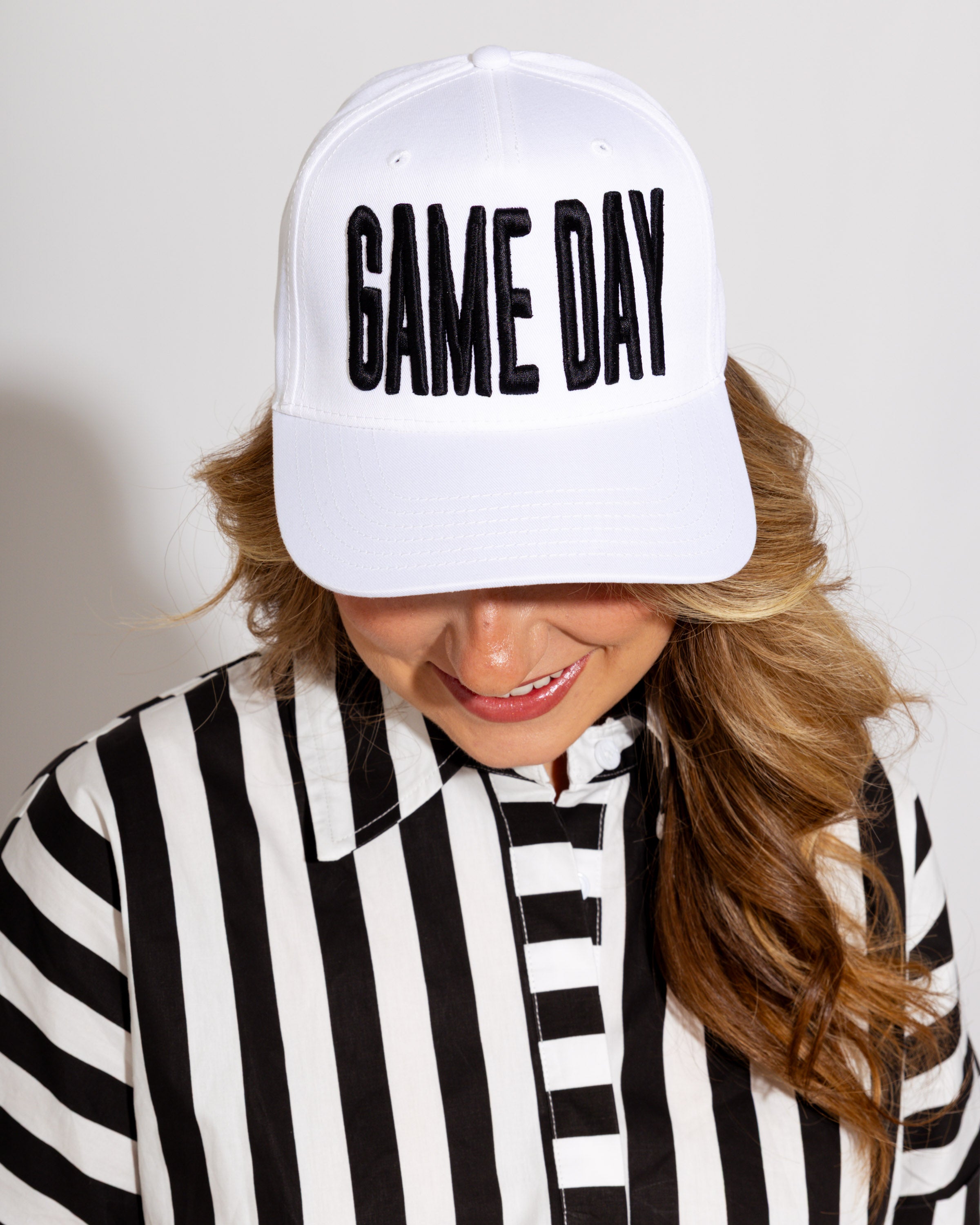 GAME DAY Hat in Black