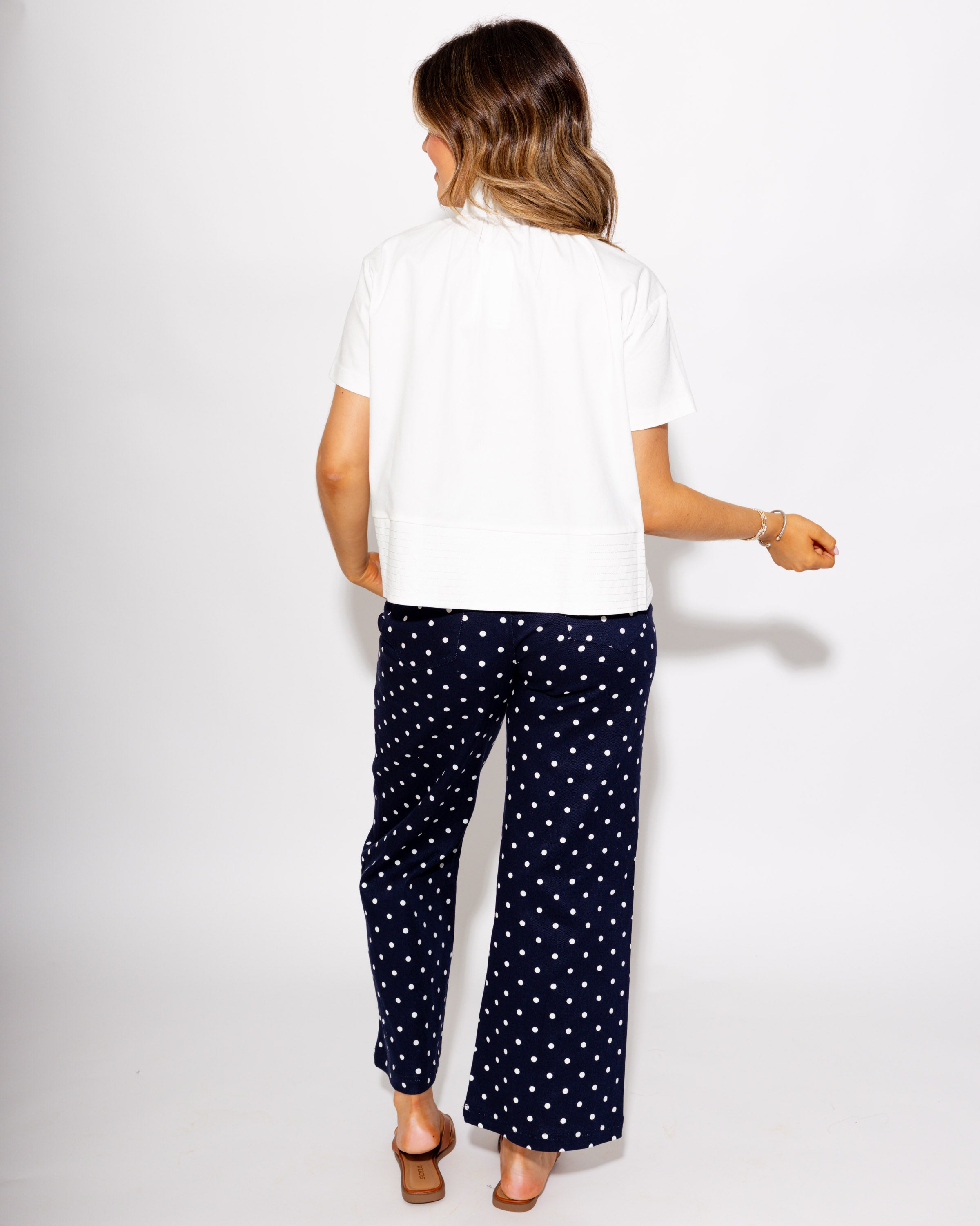 Everyday Ivory Stitch Detail Top