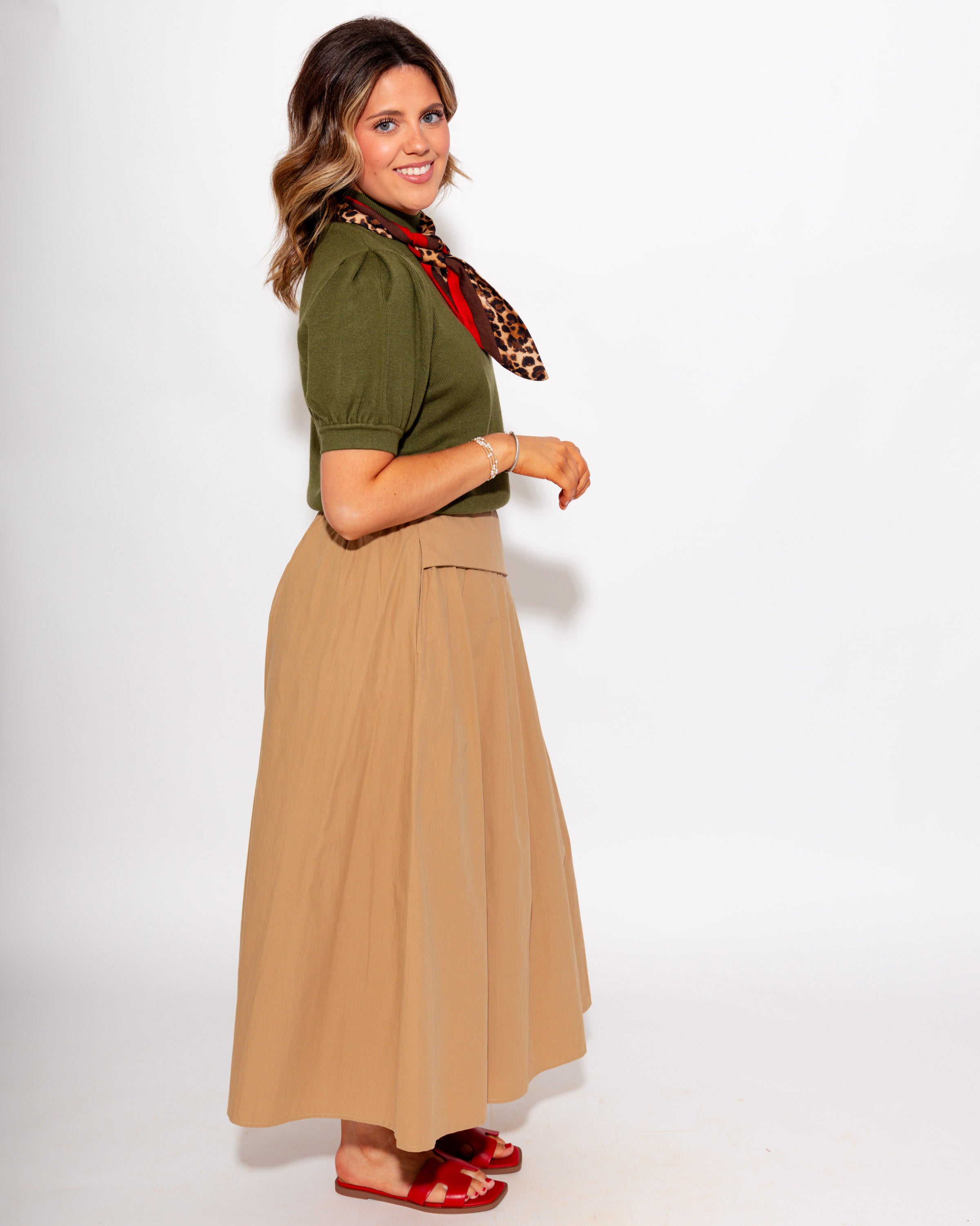 Softly Sophisticated Flowy Skirt