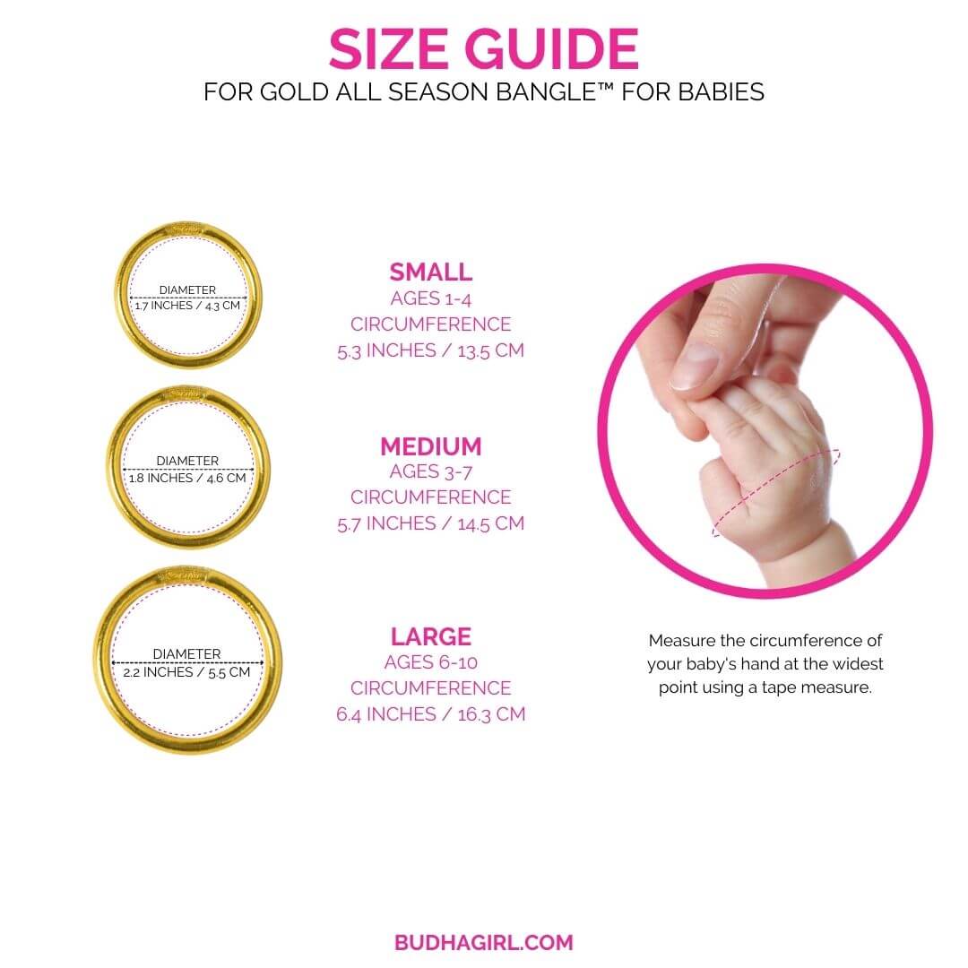 Gold All Season Bangle™ (ASB™) for Babies