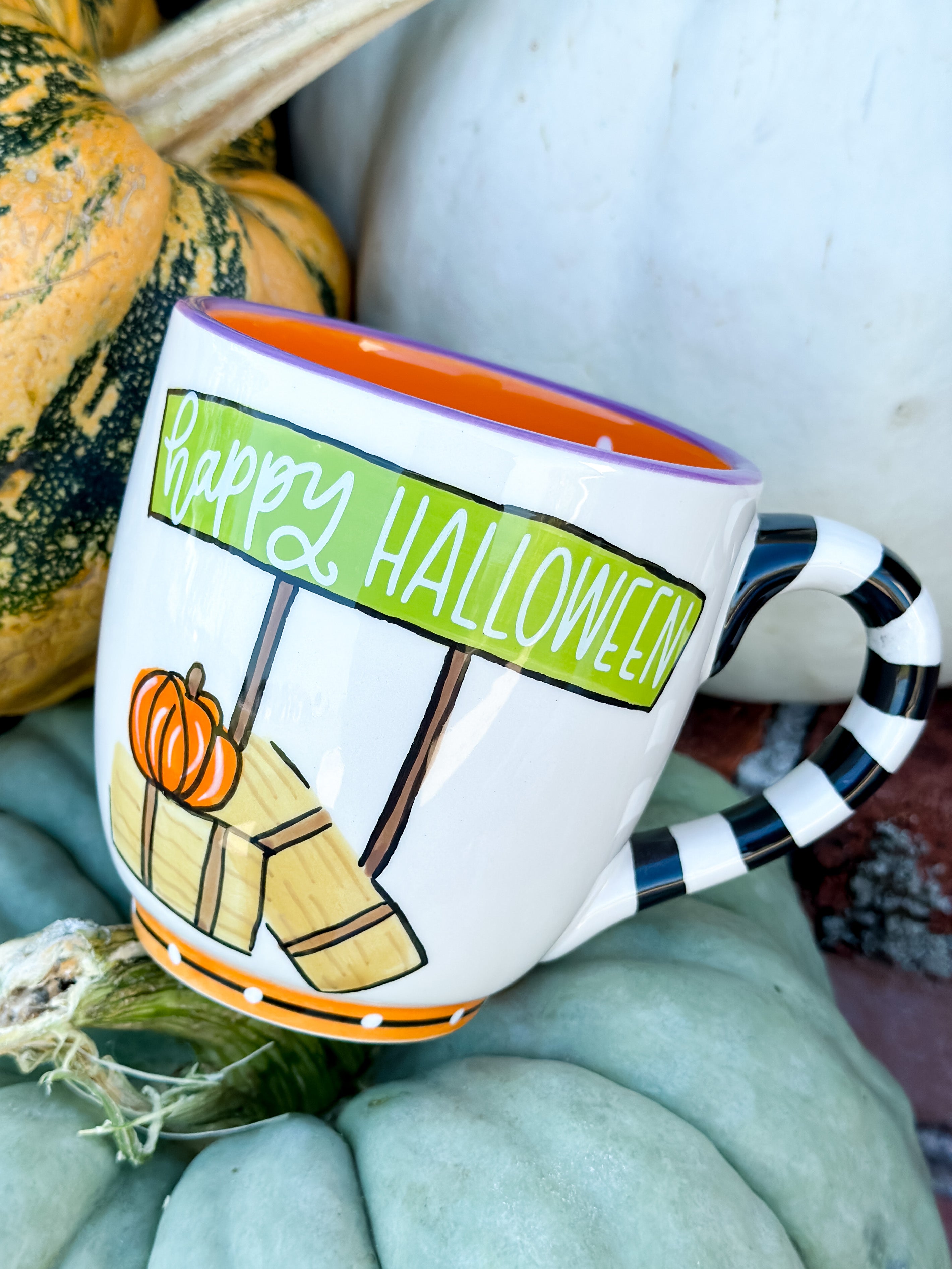 Happy Halloween Truck Mug