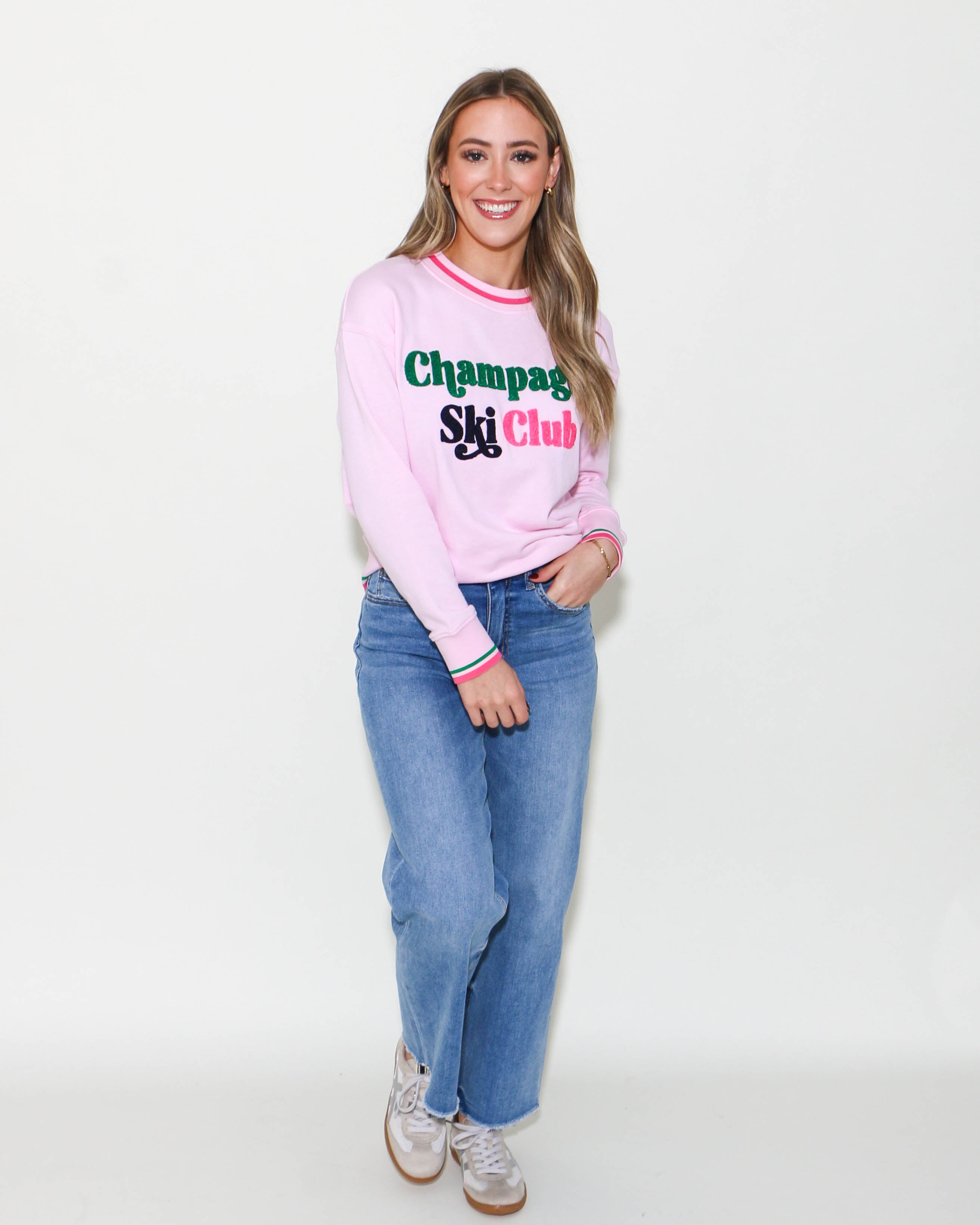 Champagne Ski Club Pullover