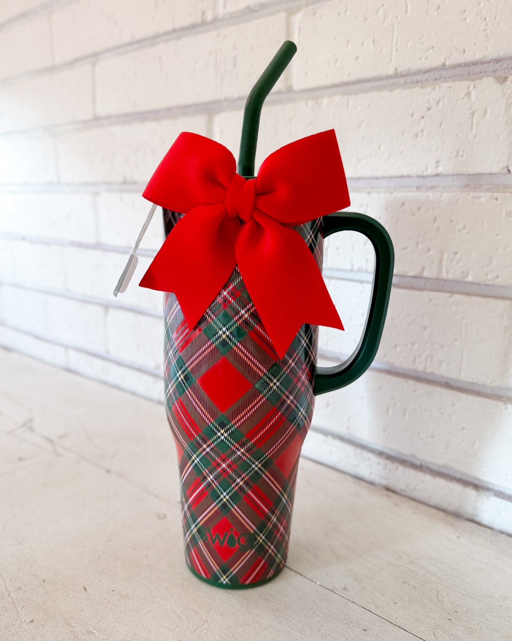 Christmas Plaid Mega Mug (40oz)