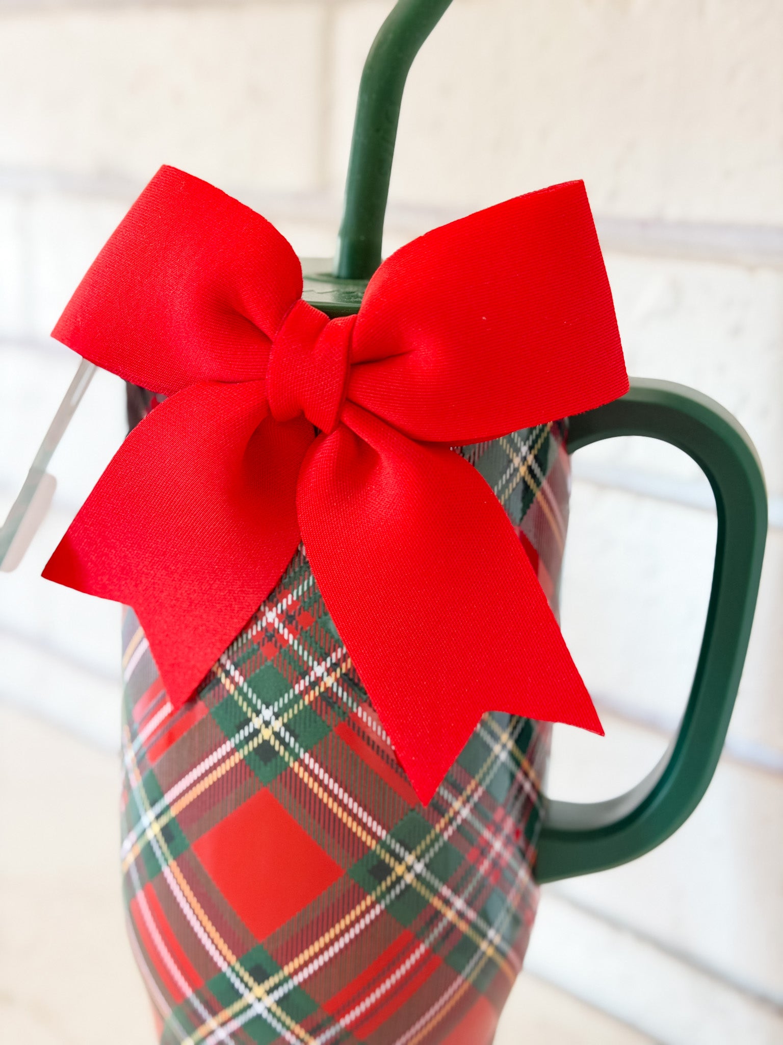 Christmas Plaid Mega Mug (40oz)