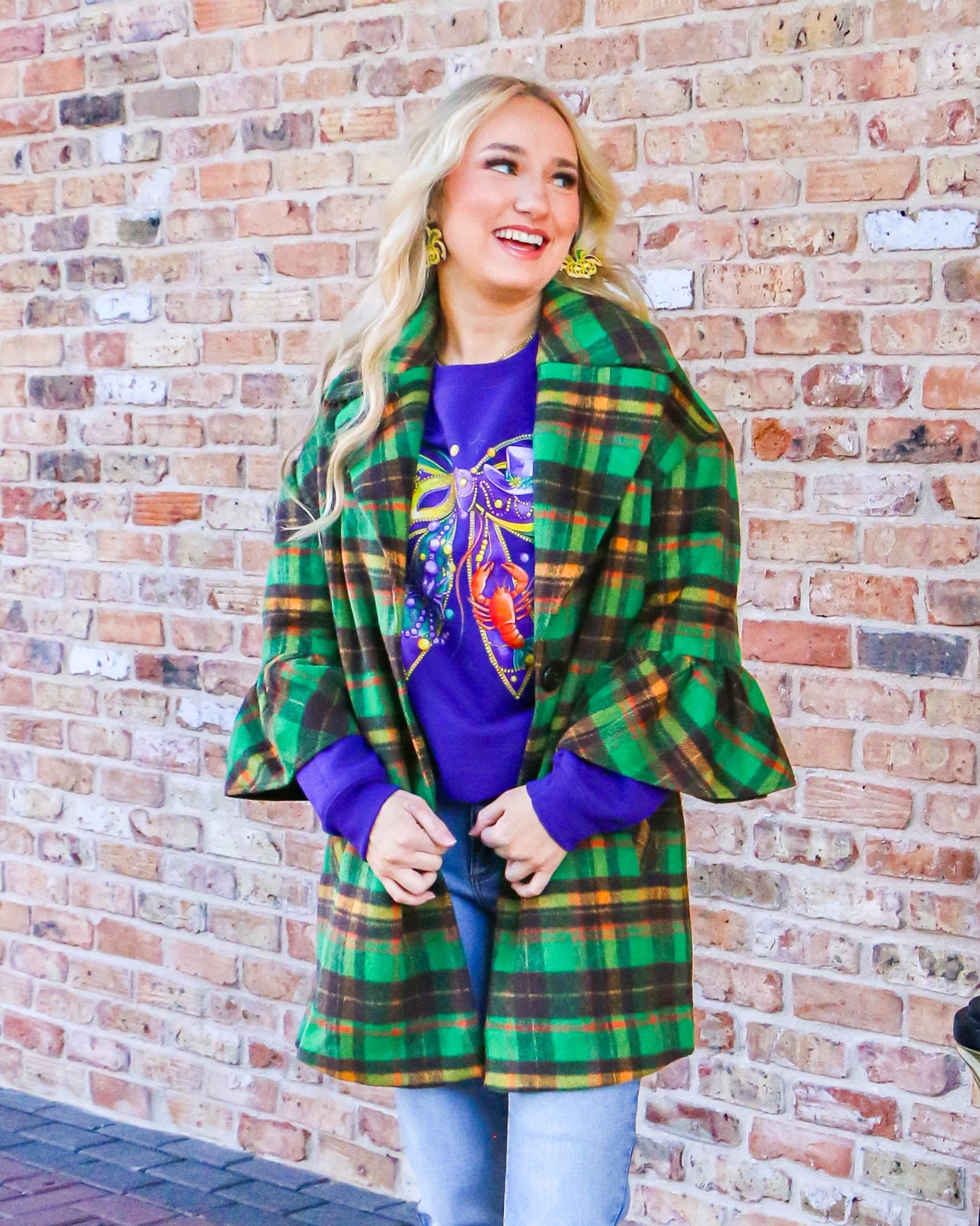 Ivy Jane | Lady Like Coat in Green