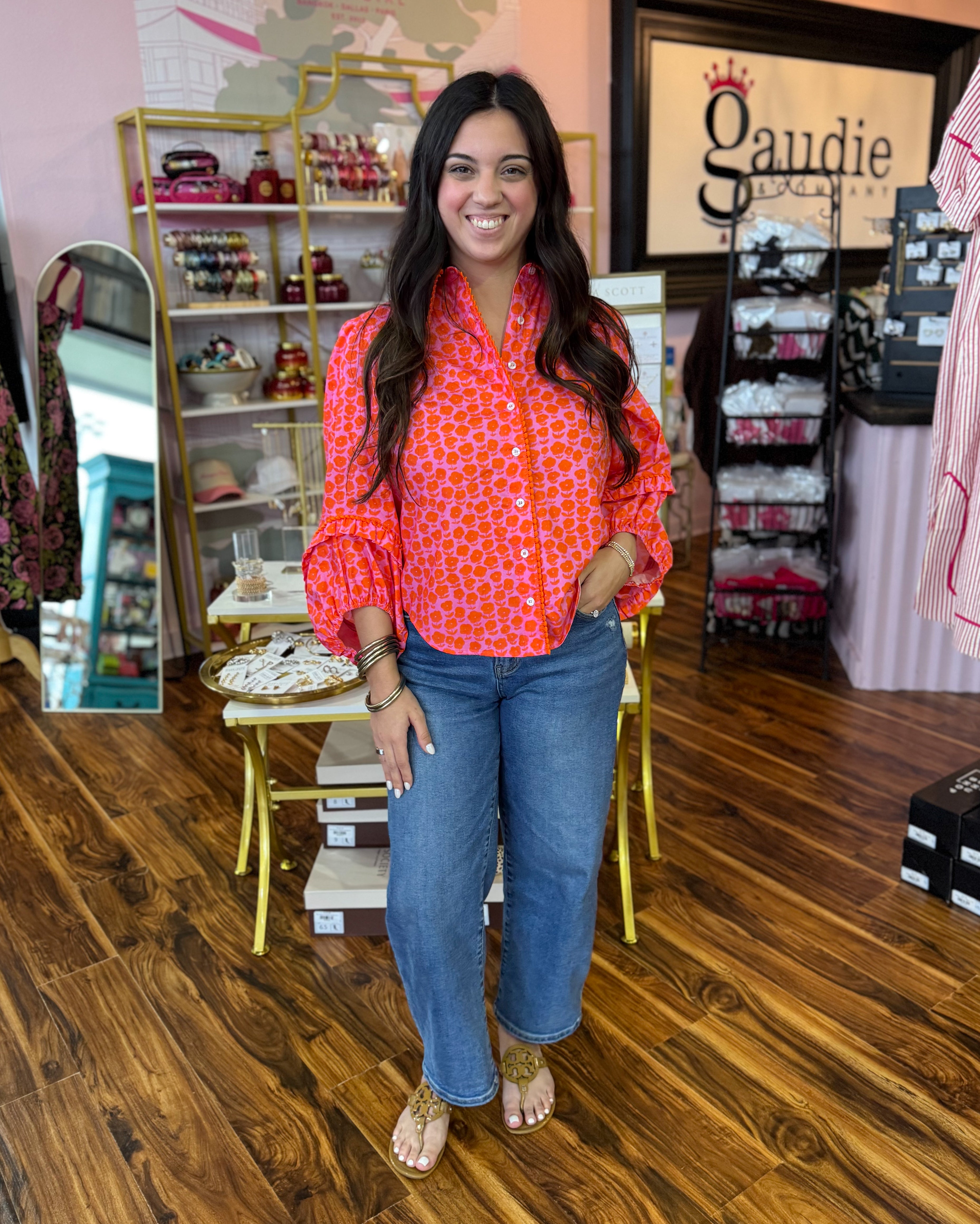 Ivy Jane | Puffy Daisy Top