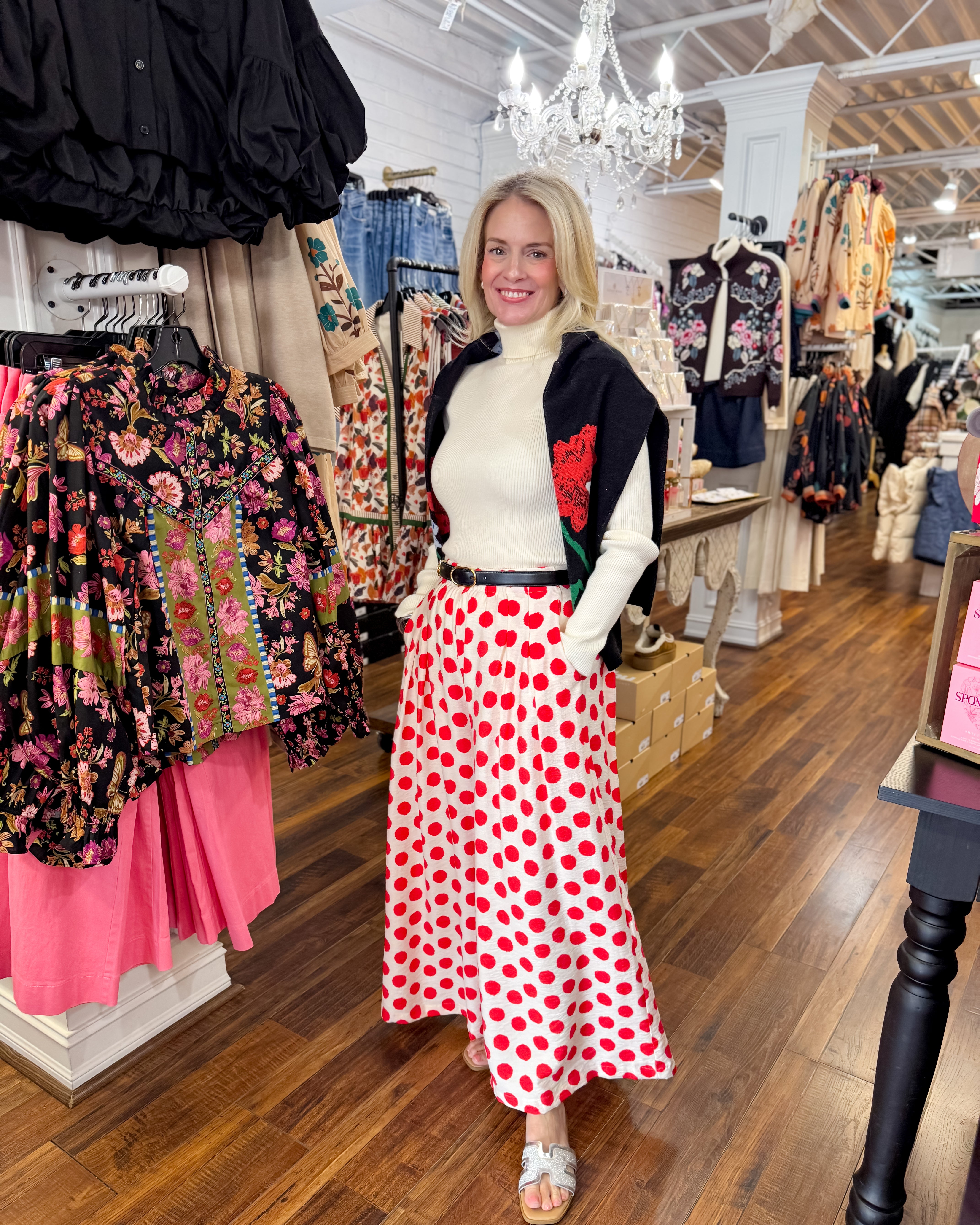 Classic Ribbed Turtle Neck Top