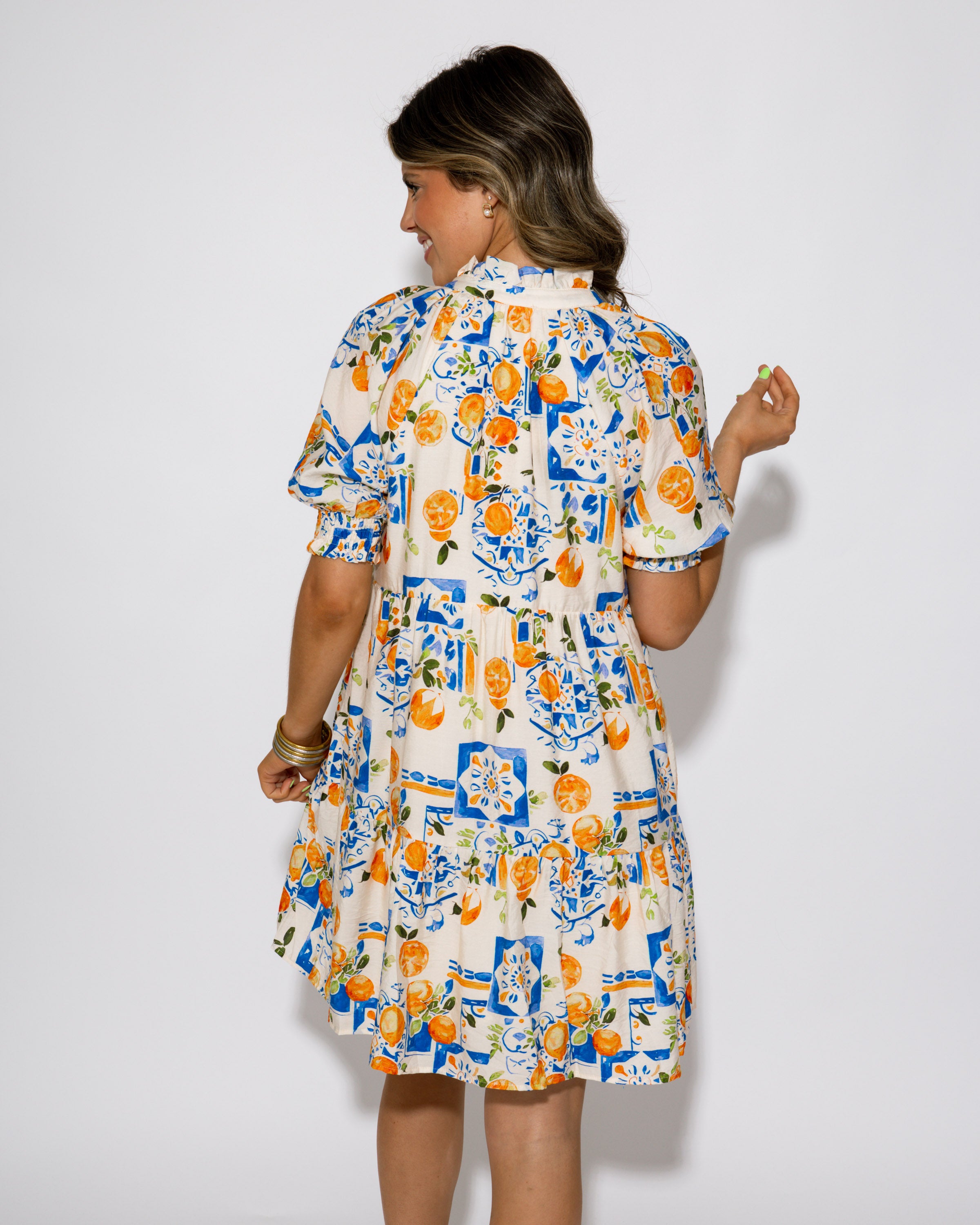 Clementine Bloom Mini Dress