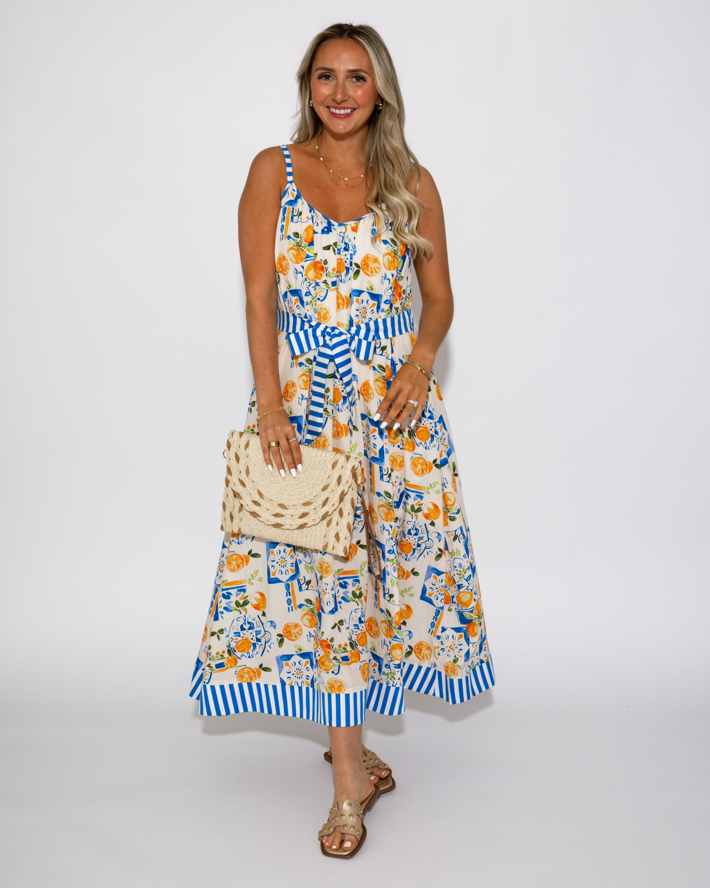 Clementine Bloom Midi Dress