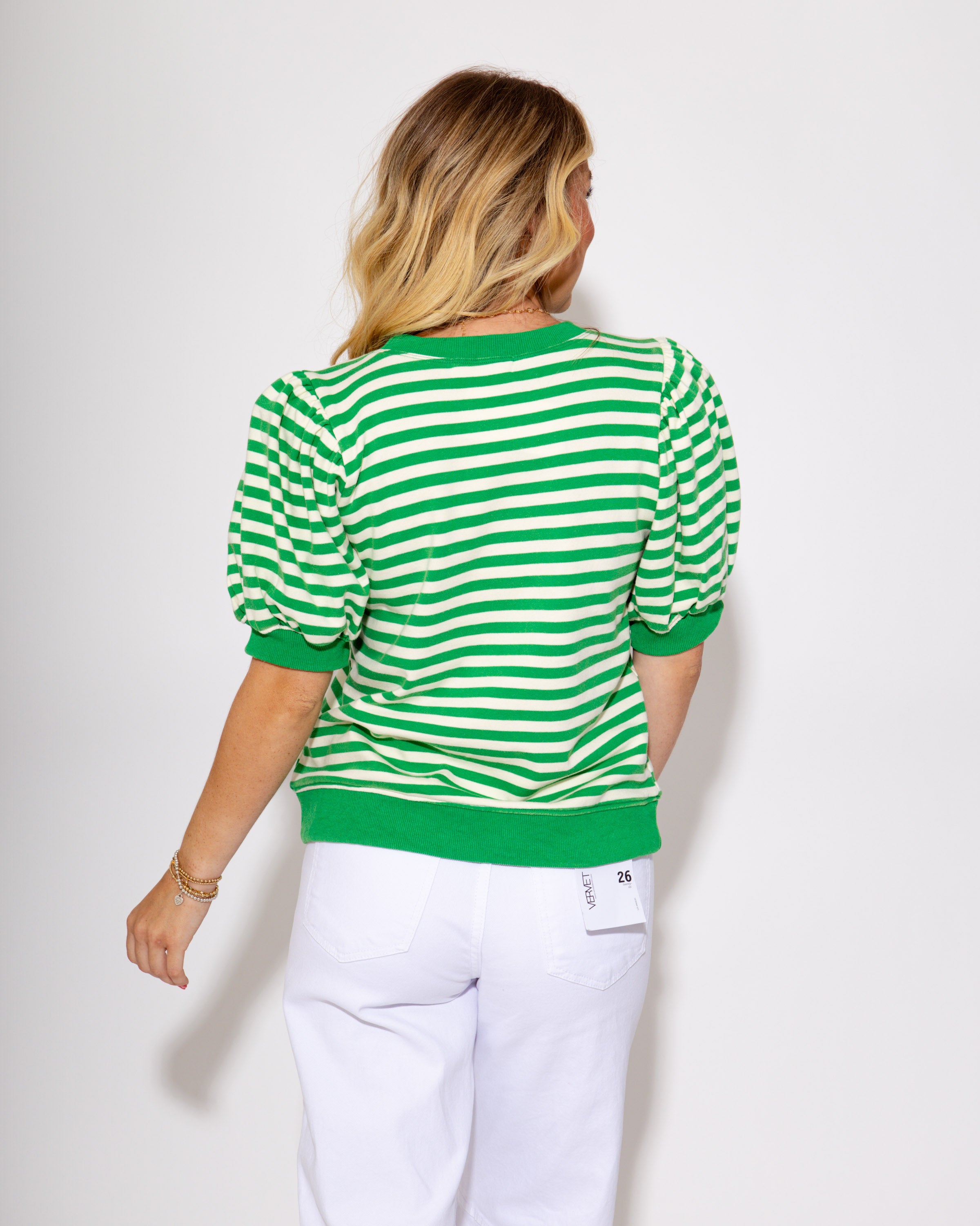 The Sideline Spirit Popover in Kelly Green