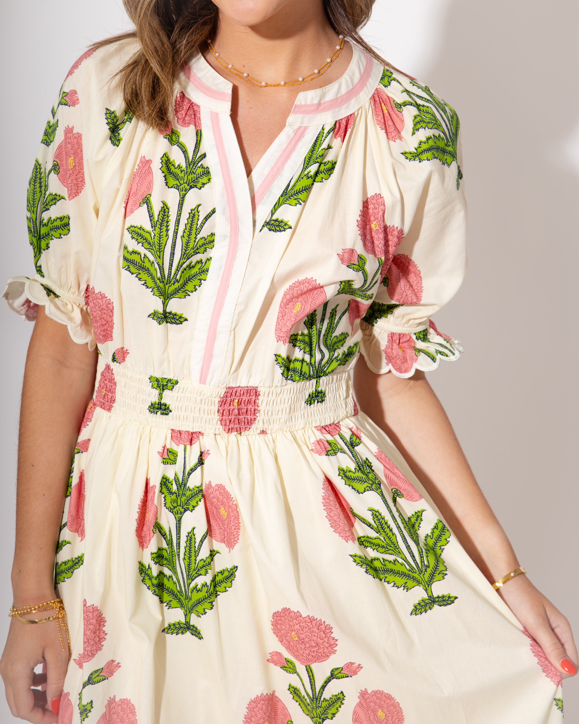 In Full Bloom Midi Dress
