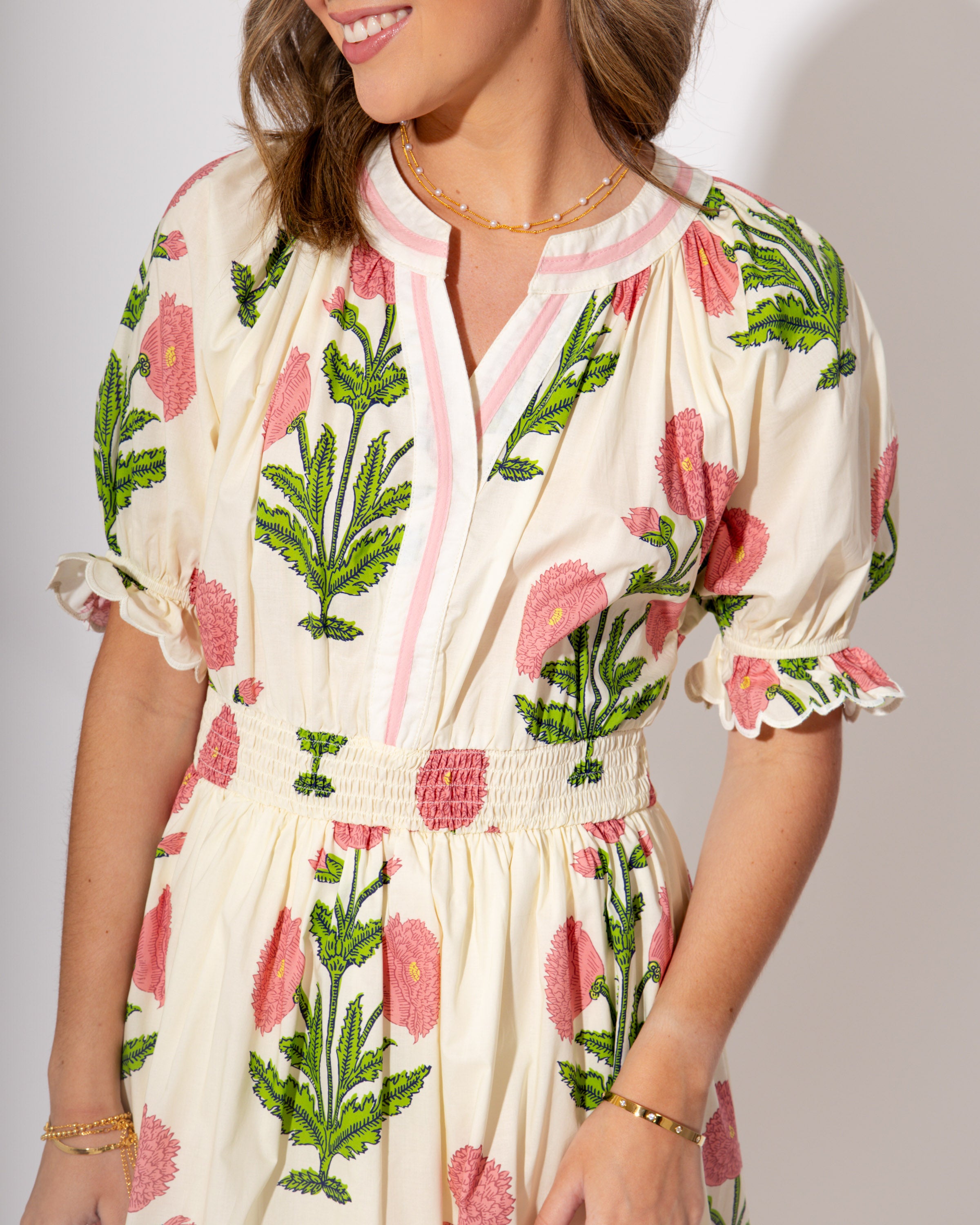 In Full Bloom Midi Dress