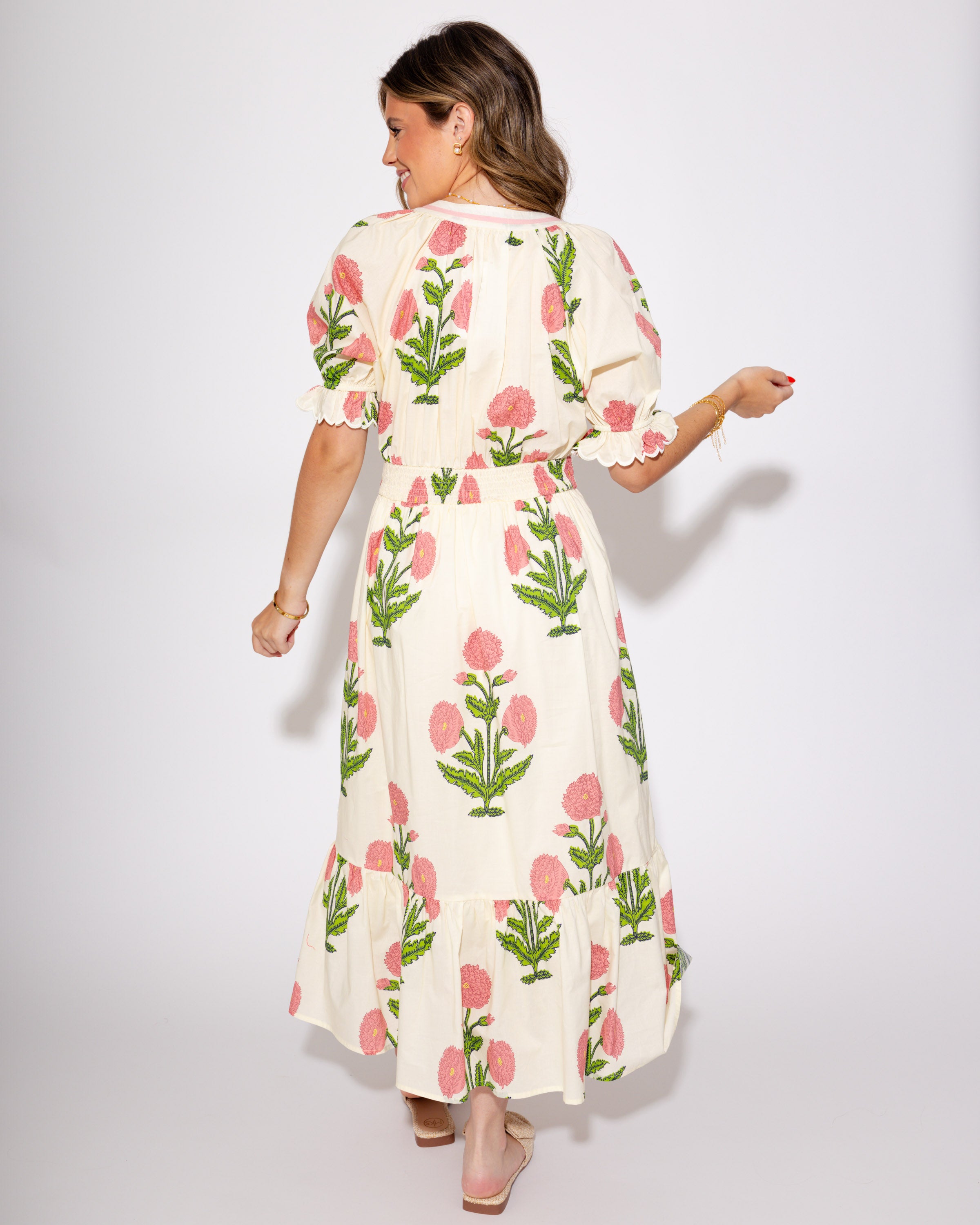 In Full Bloom Midi Dress