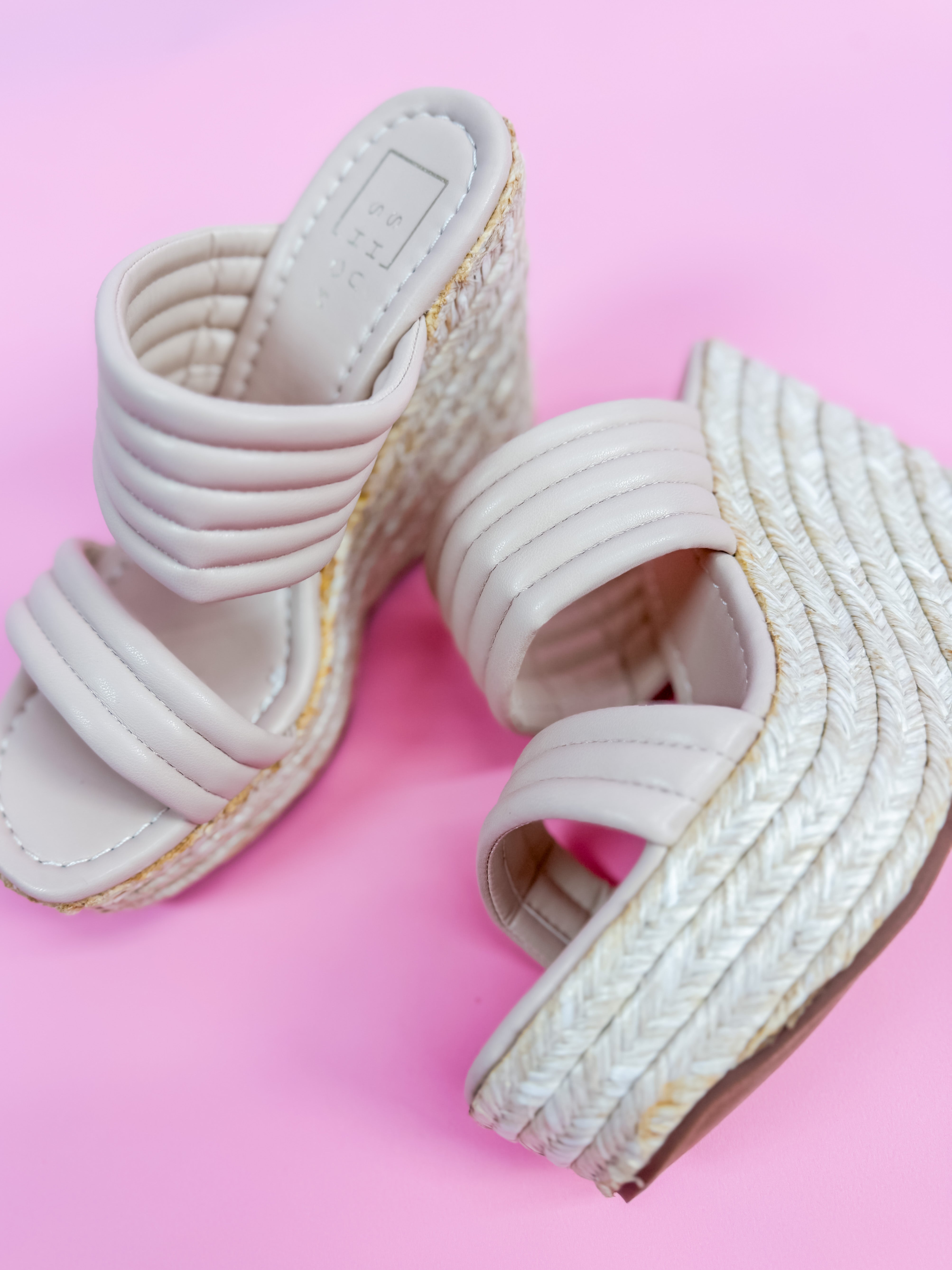Jane Wedges in Nude