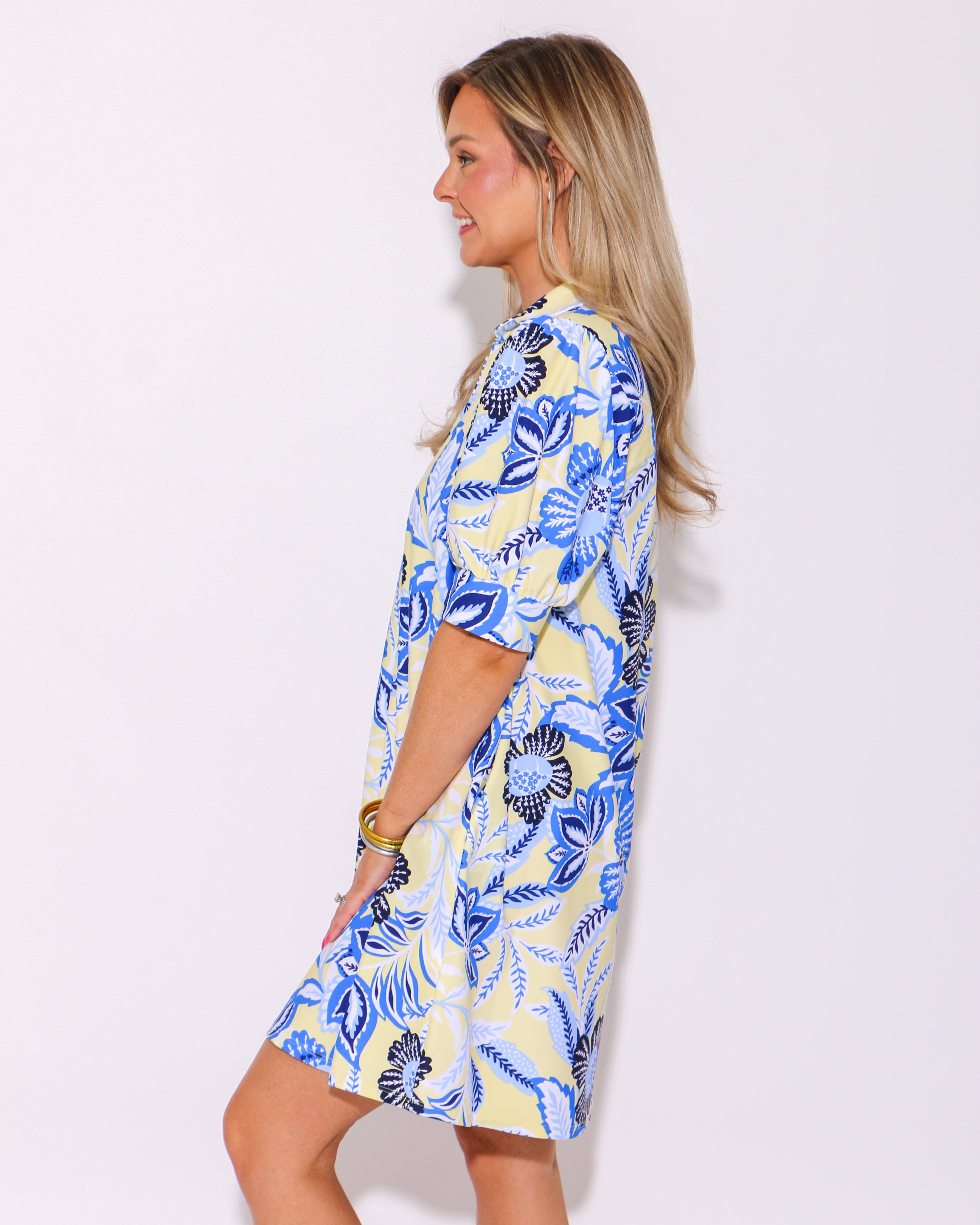 Emerson Dress in Blooming Botanics