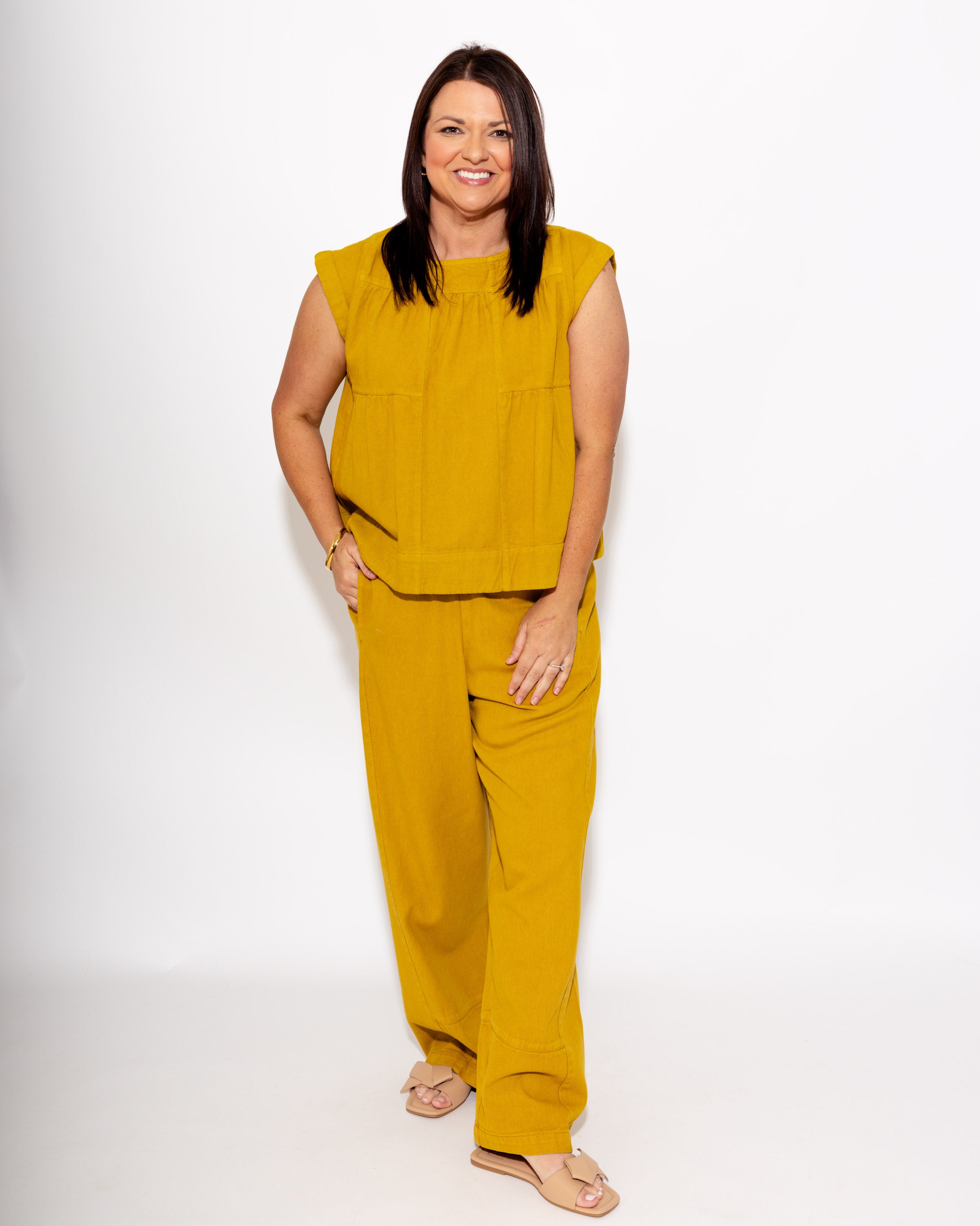 Ivy Jane | Patched Swing Top