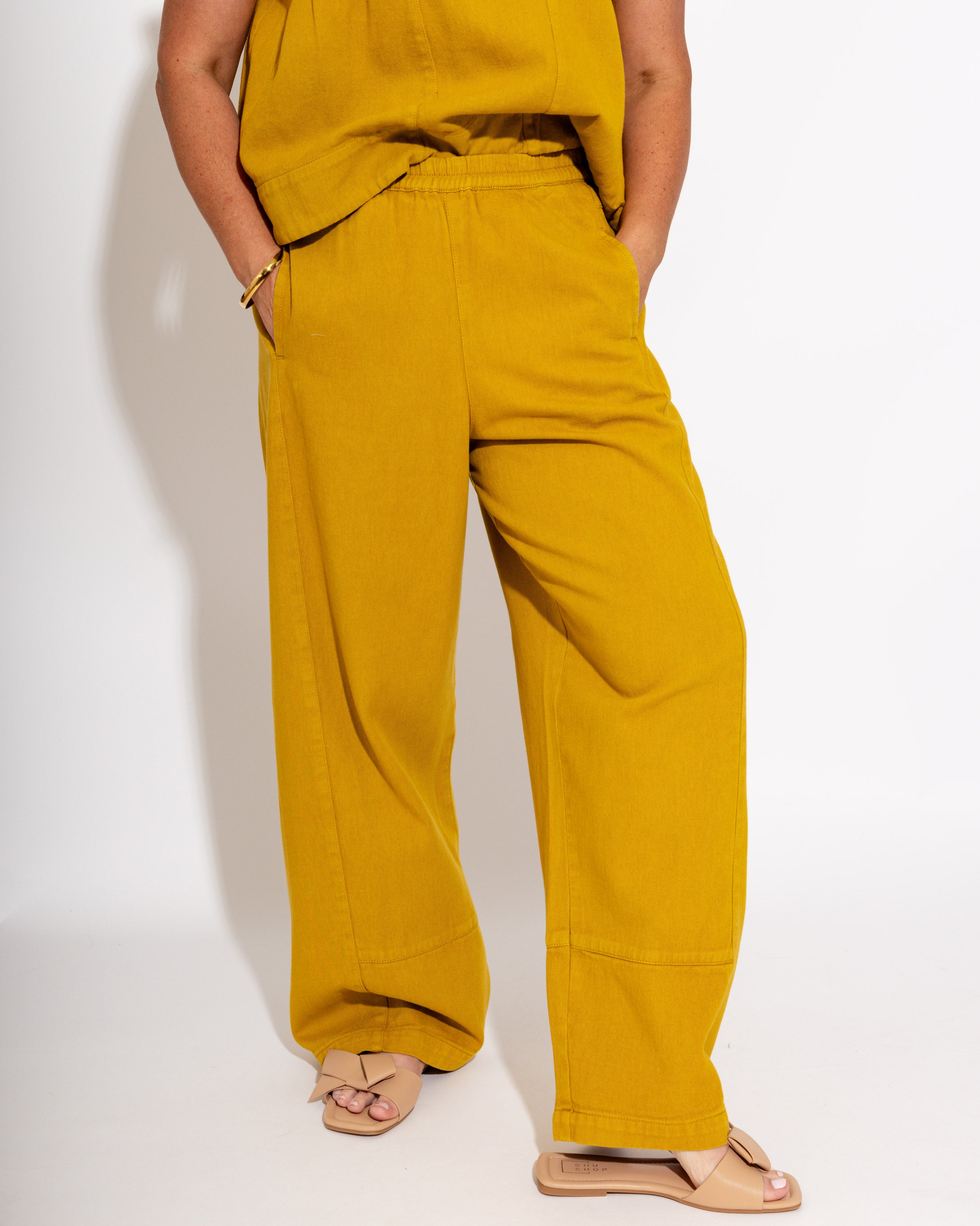 Ivy Jane | Barrel Pant in Ochre