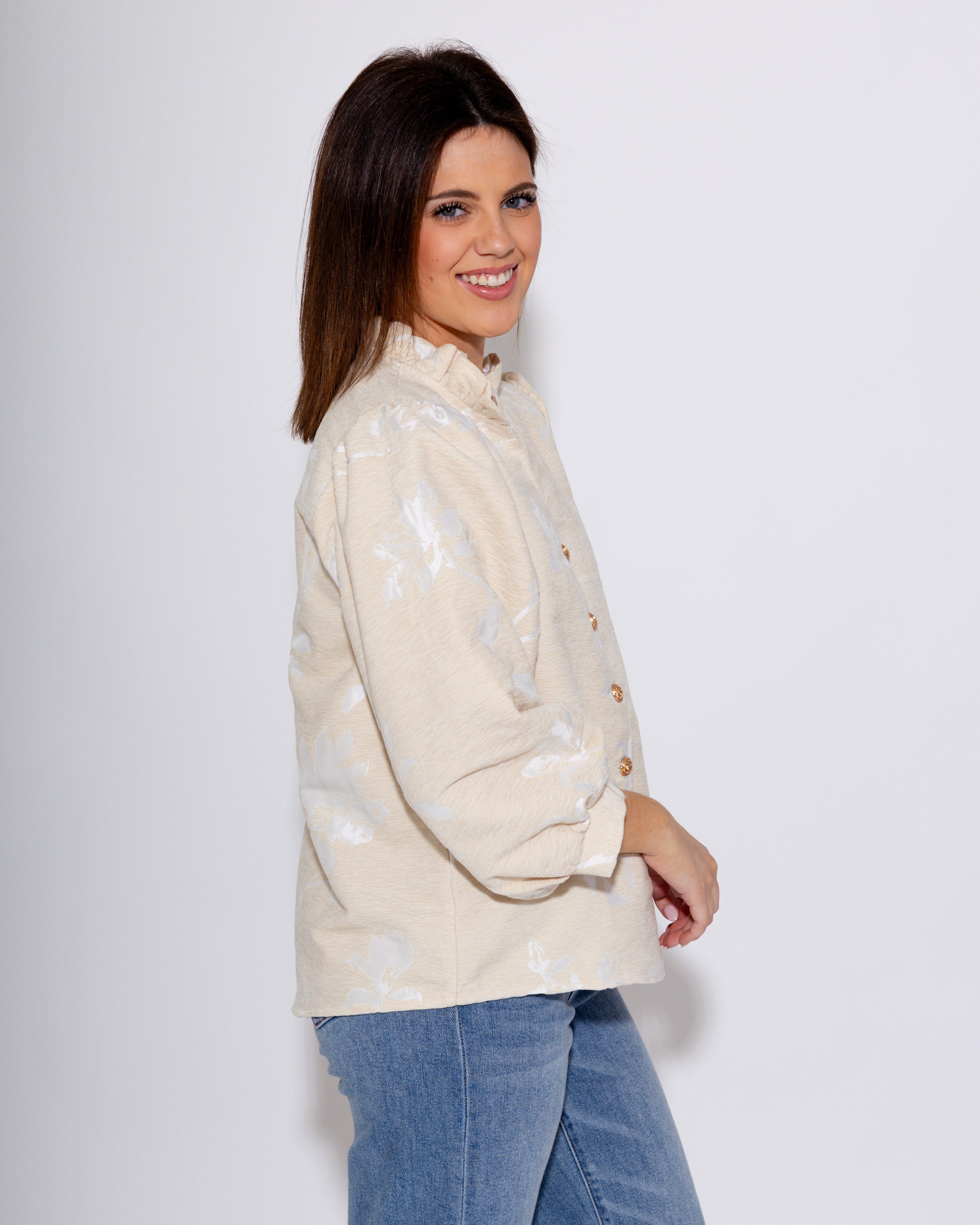 The Garden Jacquard Top