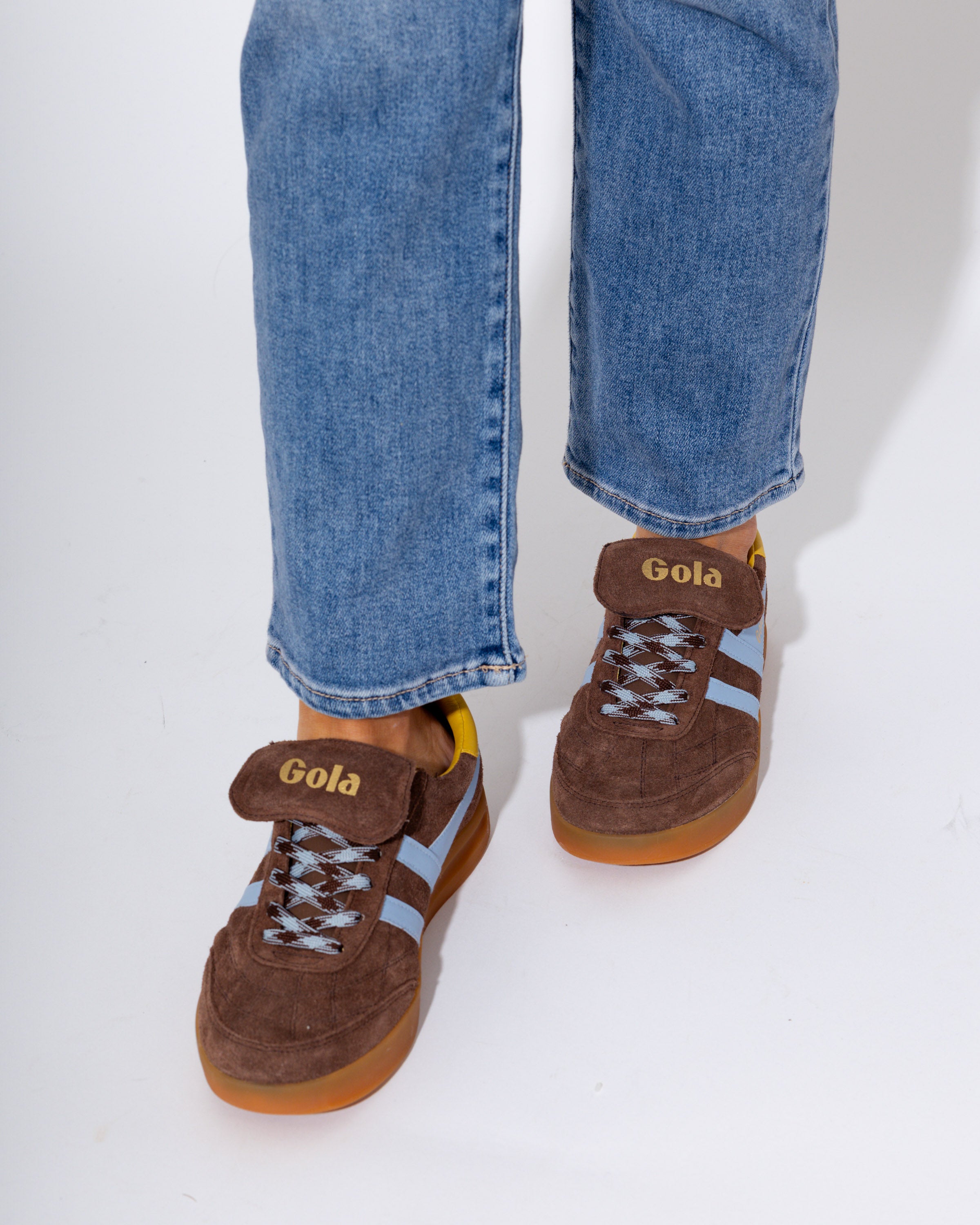 Gola Stadia 86 in Brown/Air/Pollen/Gum