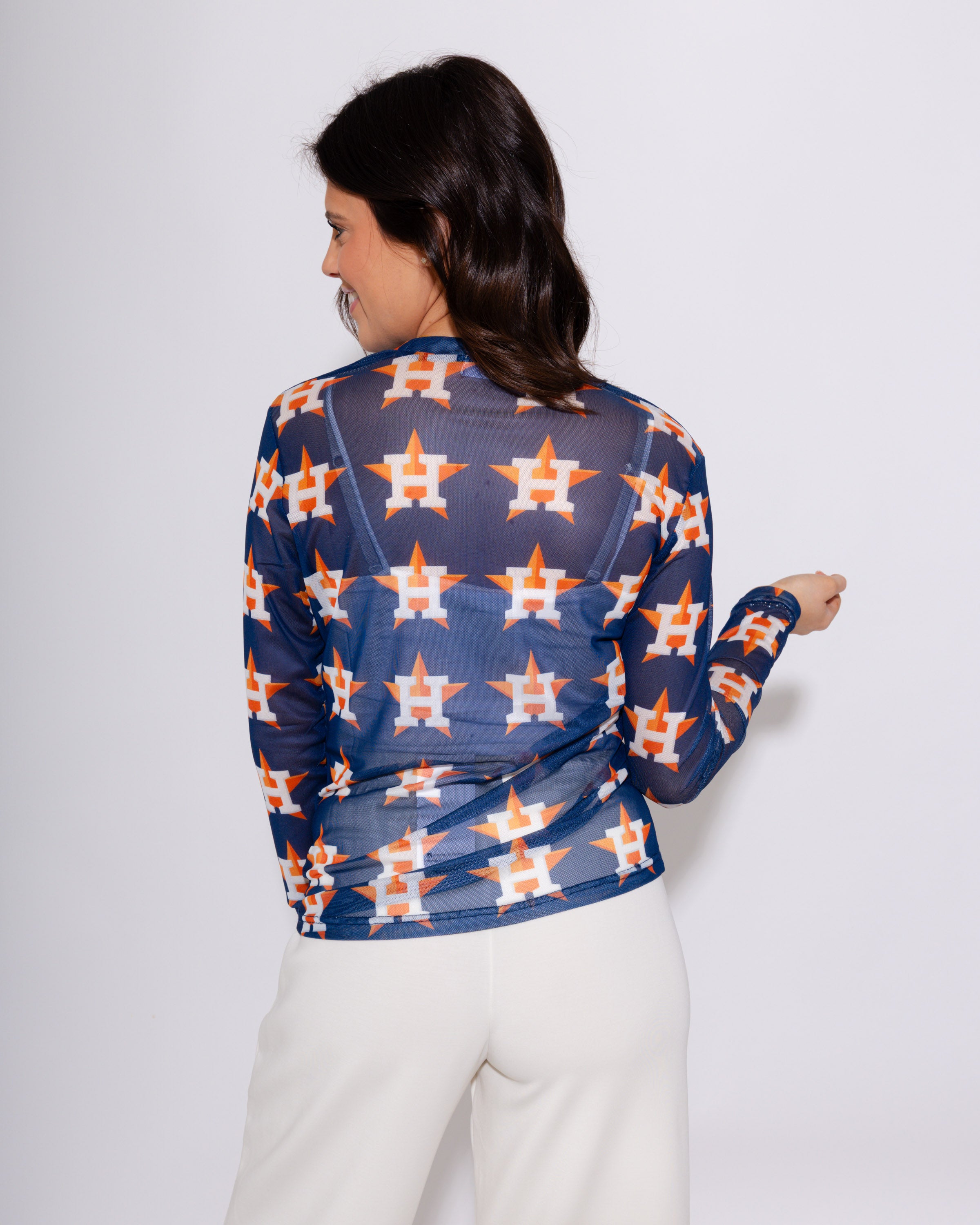 Houston Astros Mesh Top
