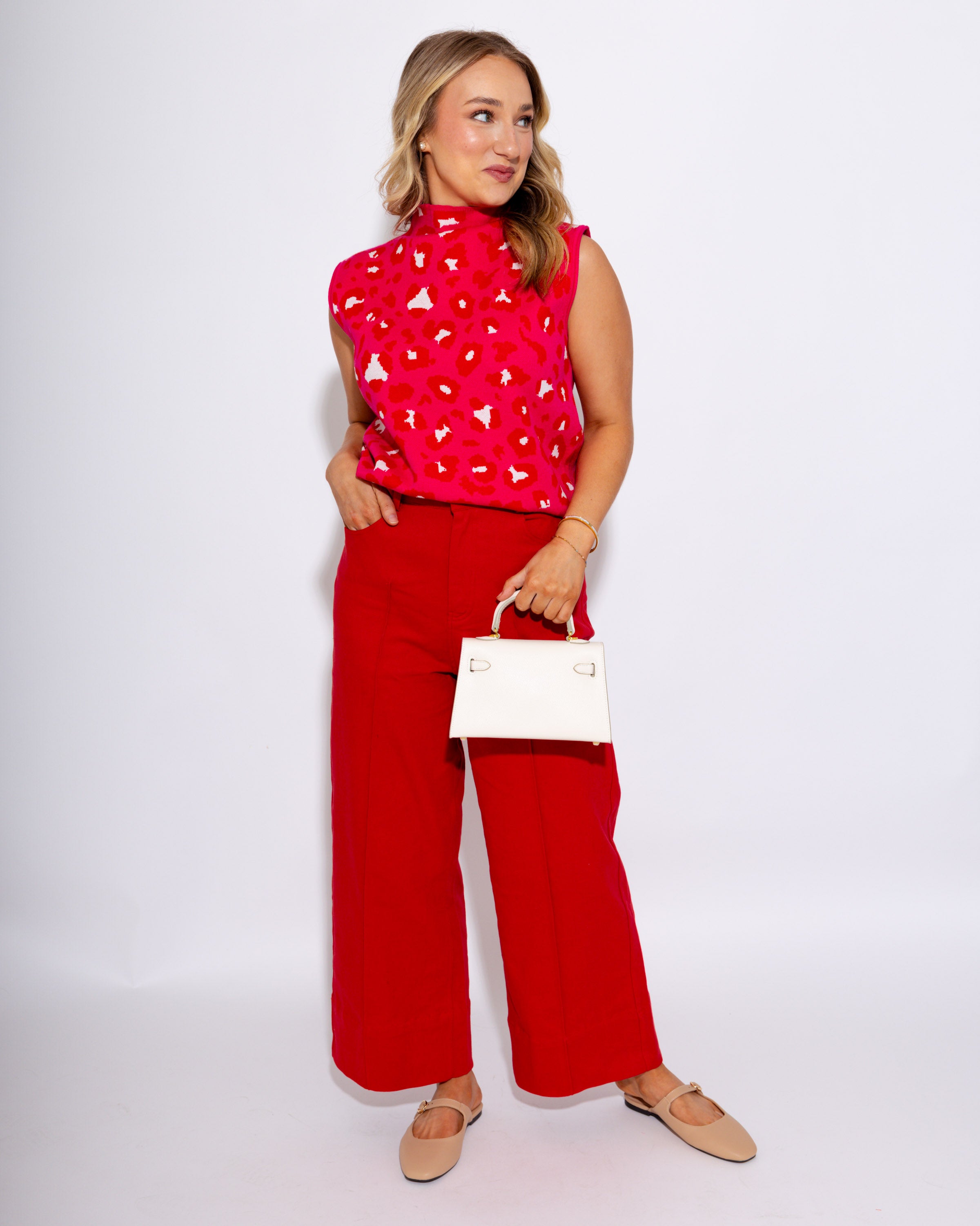 Statement Leopard Knit Top