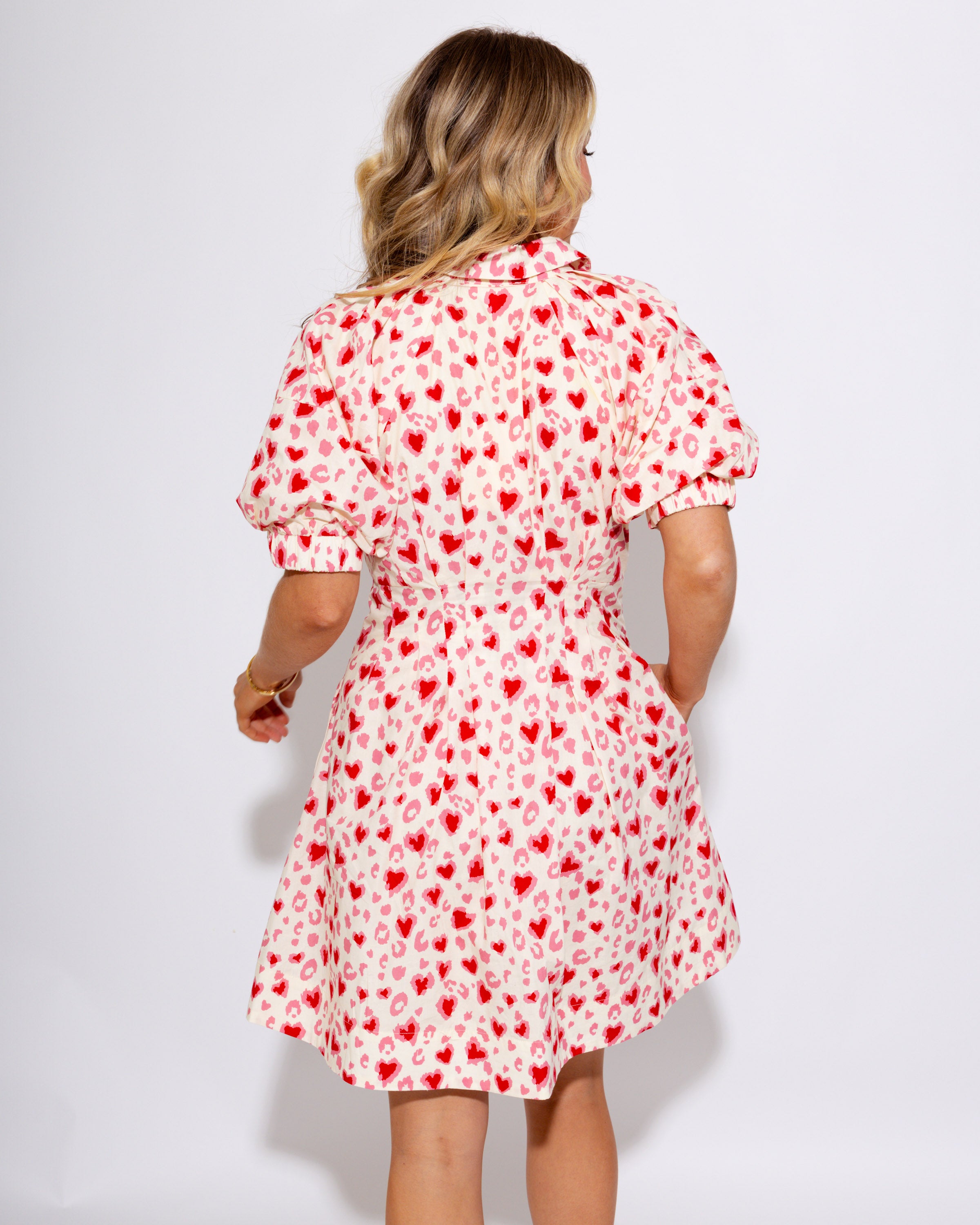 Romantic Heart Mini Dress