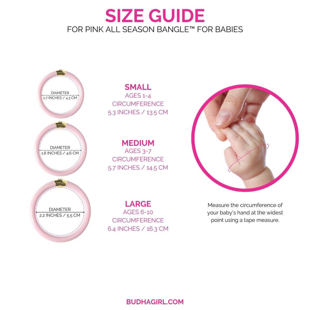Pink All Season Bangle™ (ASB™) for Babies