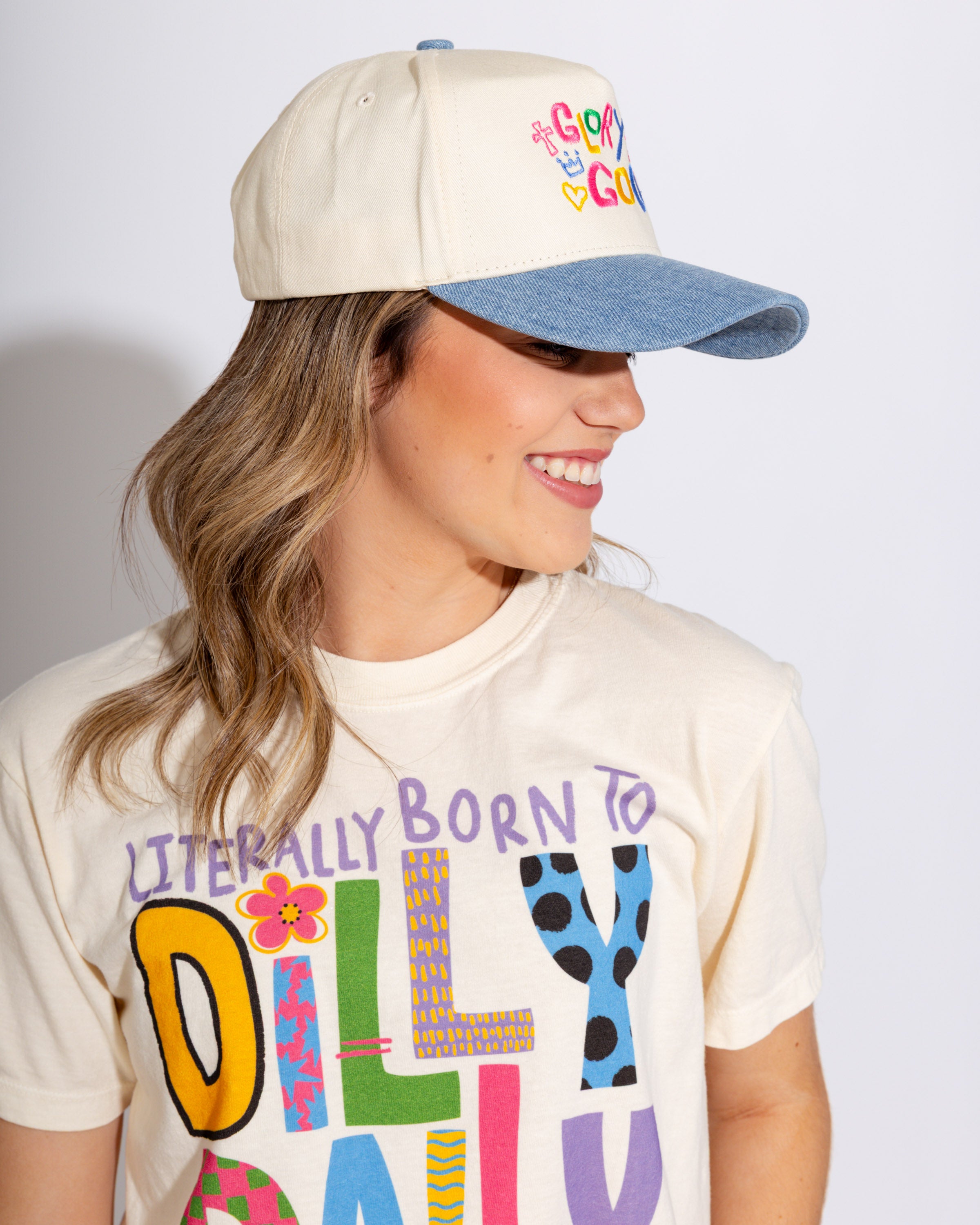 Glory To God Denim Hat