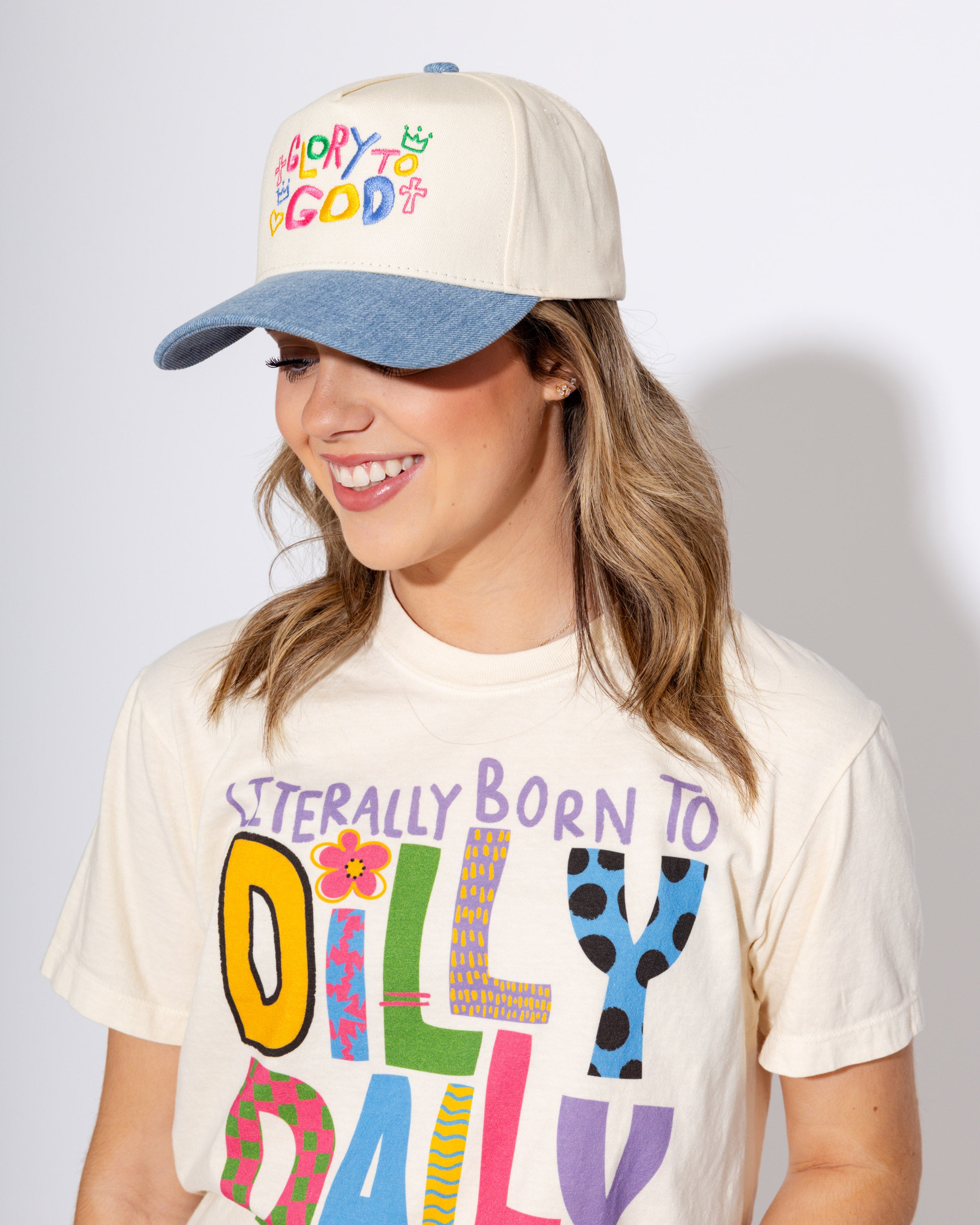 Glory To God Denim Hat