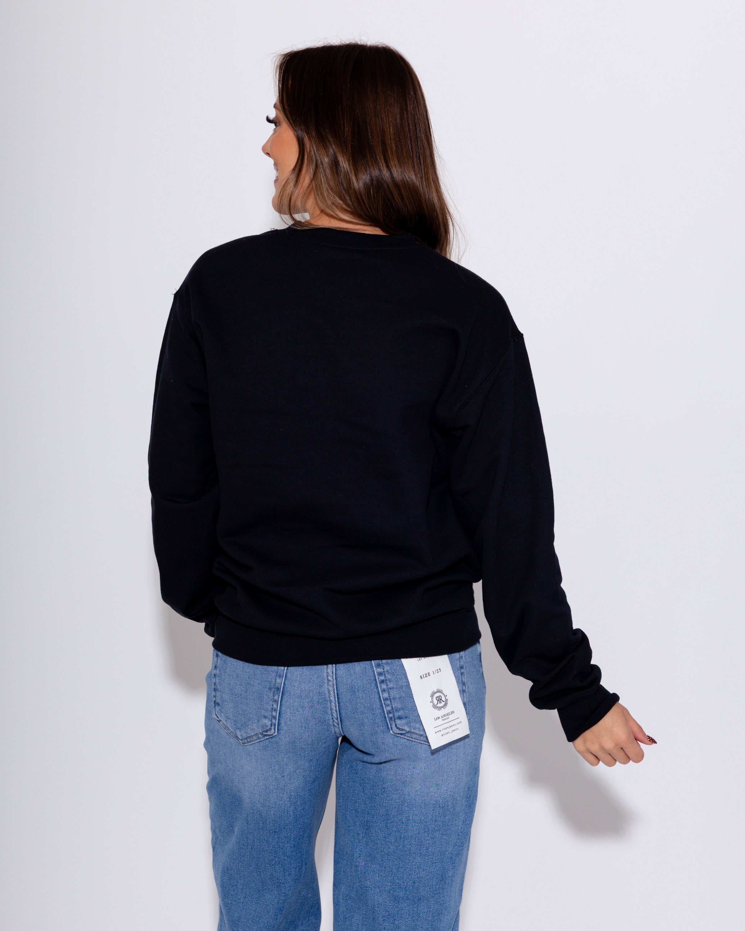 Puff But God Black Sweatshirt
