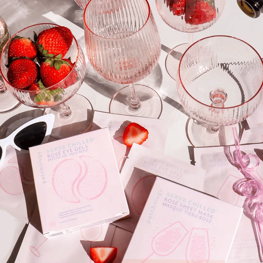 Serve Chilled Rose' Eye Gels