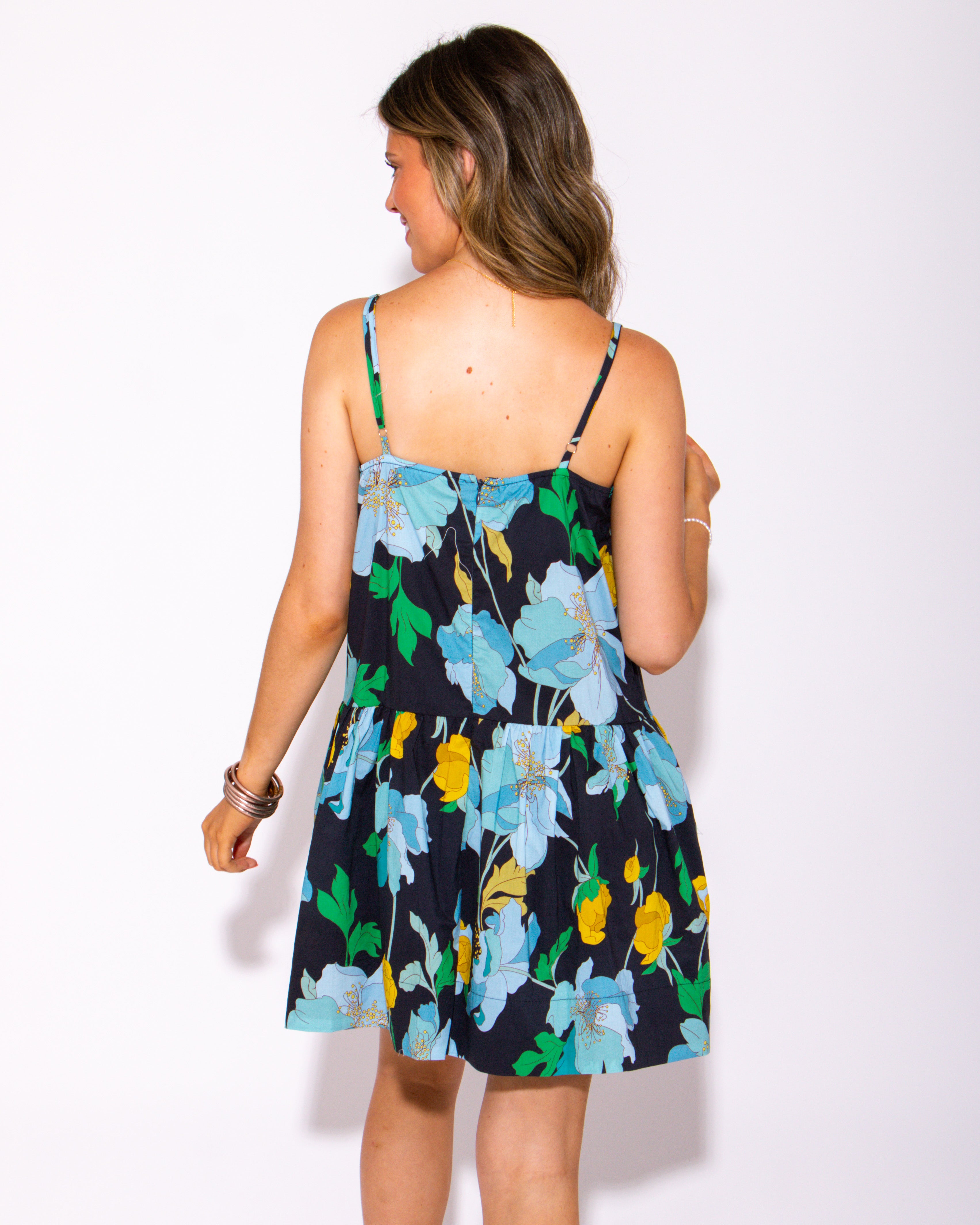 Petals at Dusk Mini Dress