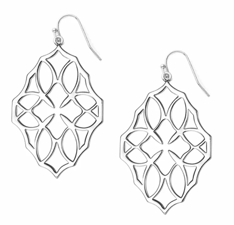 Believer Large Drop Earring in Silver