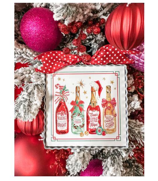 Mini Bottles of Cheer Print Charm
