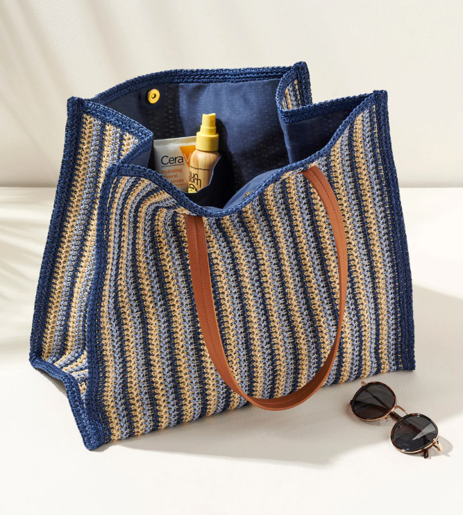 Maya Tote in Blue