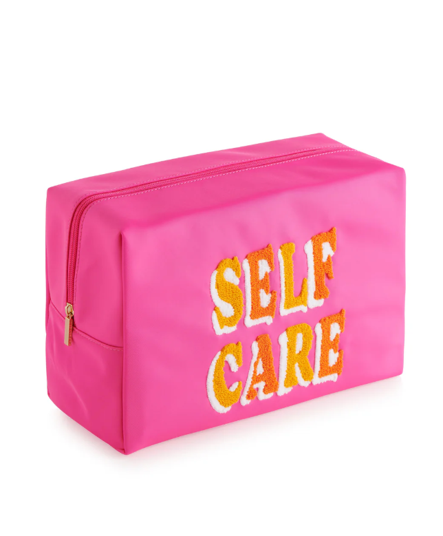 Self Care Oversized Zip Pouch
