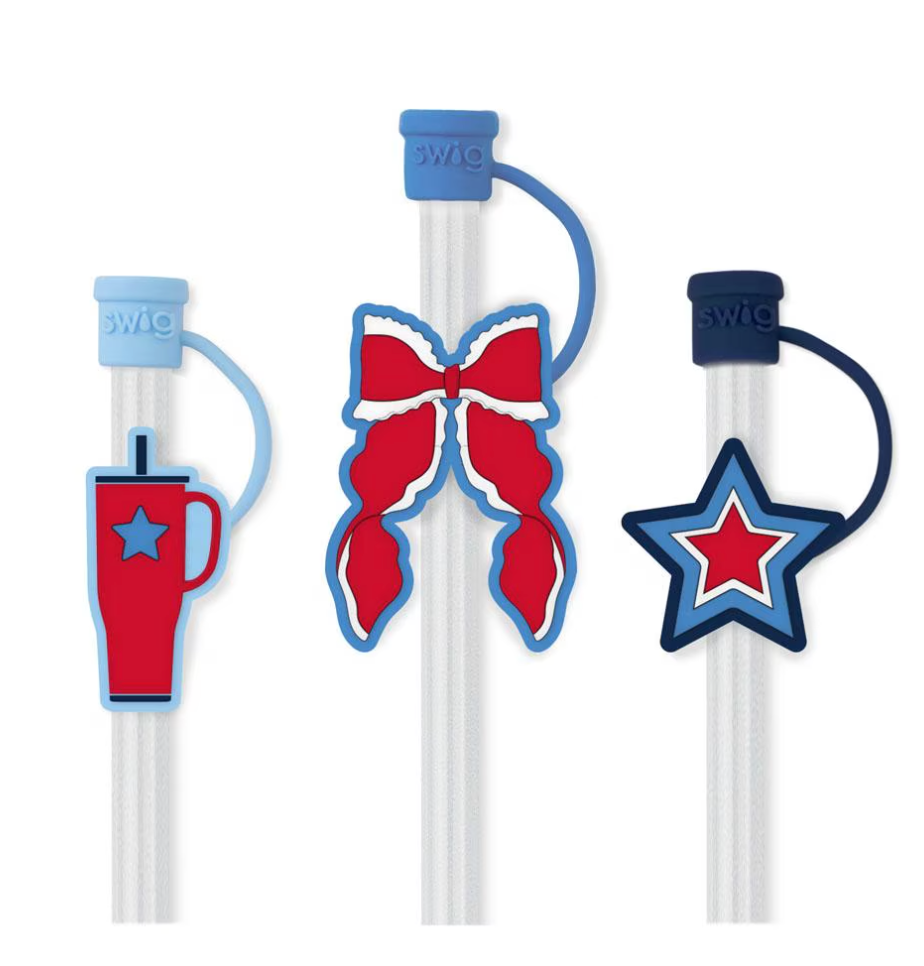 Miss Independence Straw Topper