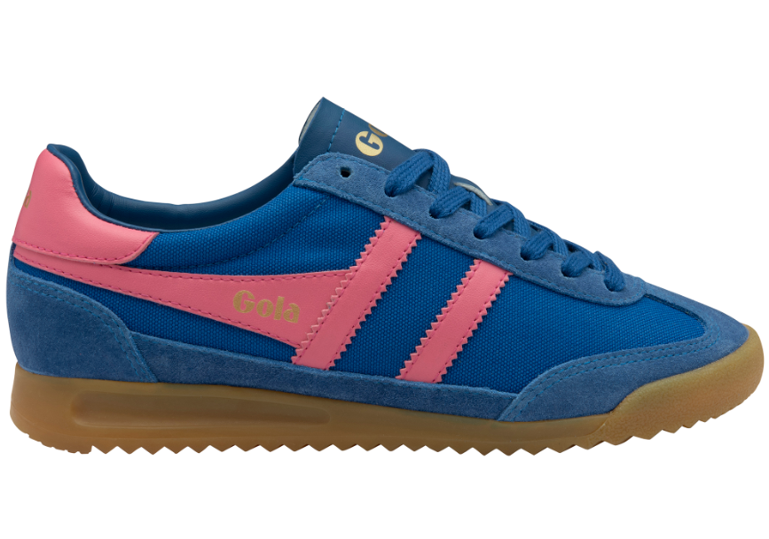Gola Tornado Sneaker in Sapphire and Pink