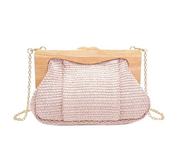 Pretty in Pink Square Crossbody Bag